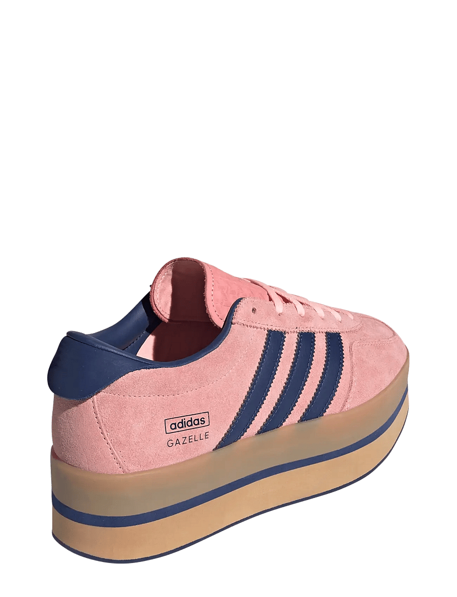 adidas Originals - GAZELLE STACK W - lave sneakers - glopnk/vicblu/gum3 - 3