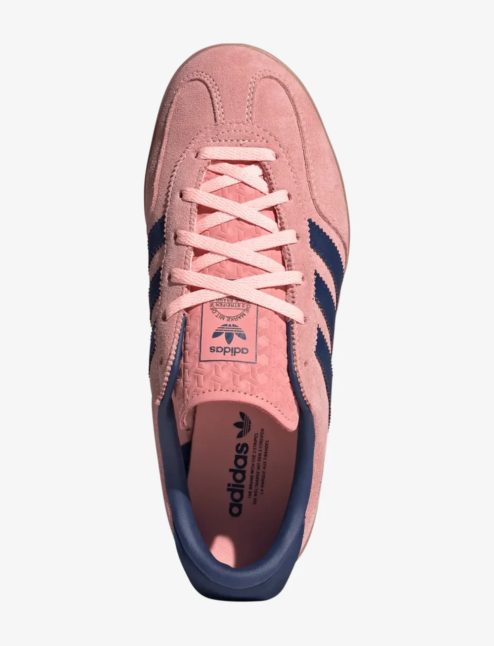 adidas Originals - GAZELLE STACK W - niedrige sneakers - glopnk/vicblu/gum3 - 4