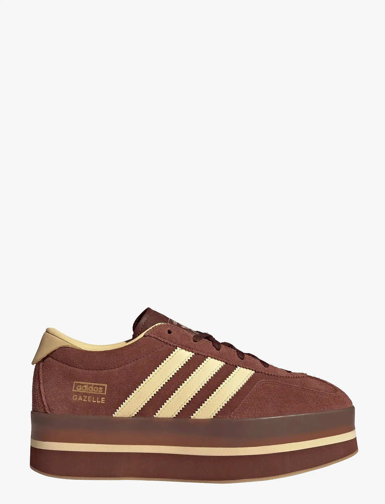 adidas Originals - GAZELLE STACK W - low top sneakers - foxbrn/orgtin/gum3 - 1