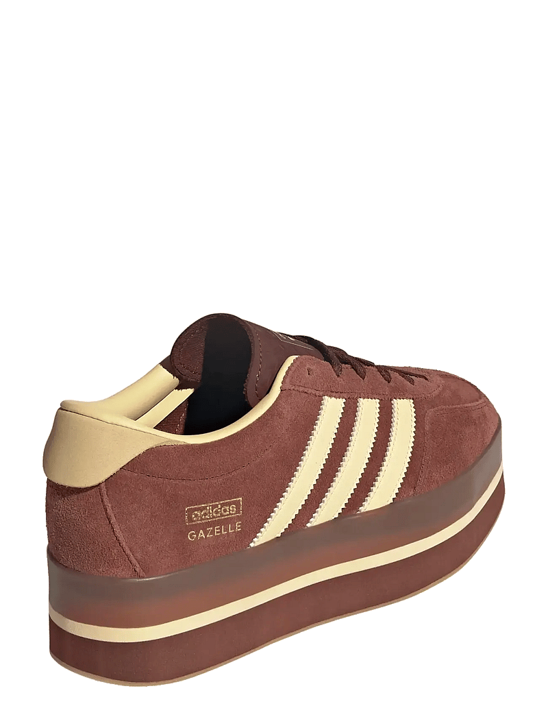 adidas Originals - GAZELLE STACK W - låga sneakers - foxbrn/orgtin/gum3 - 3