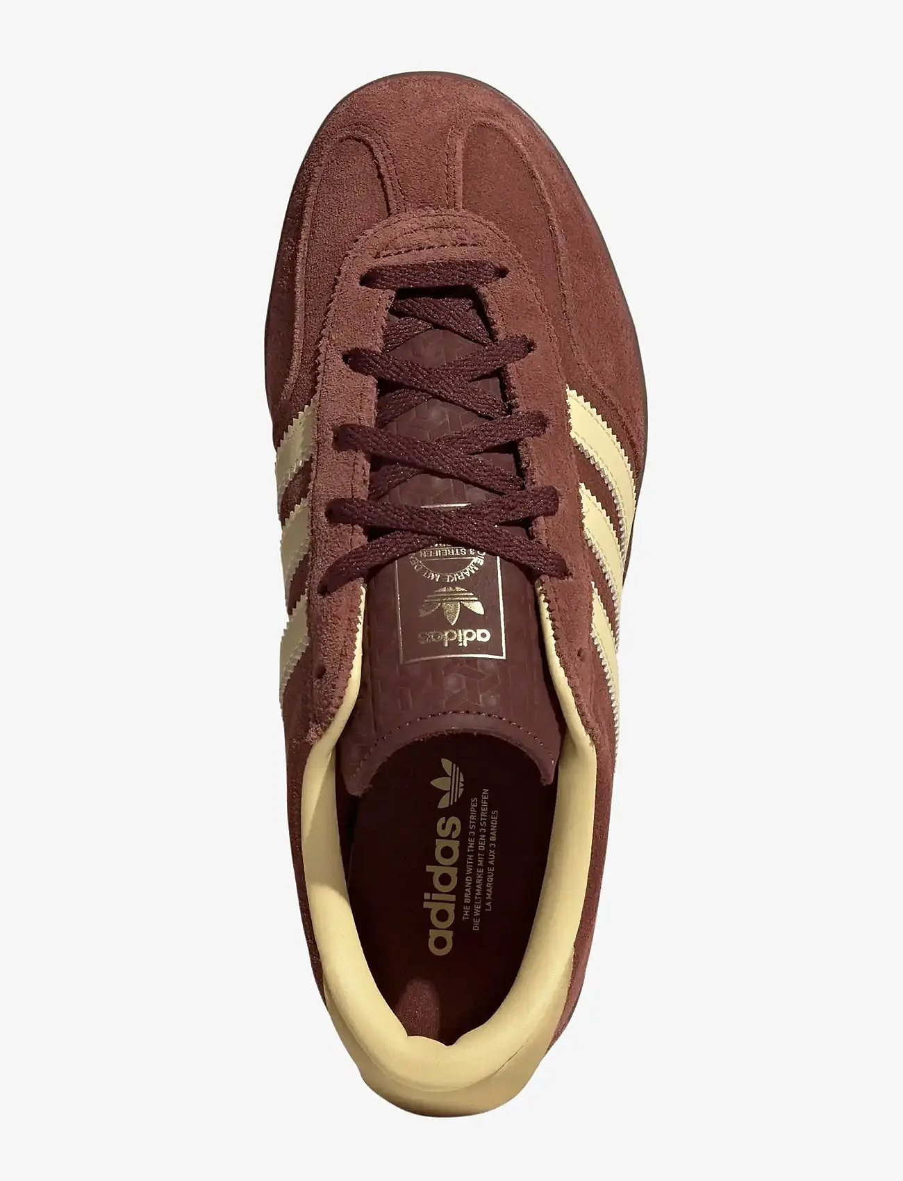 adidas Originals - GAZELLE STACK W - low top sneakers - foxbrn/orgtin/gum3 - 4