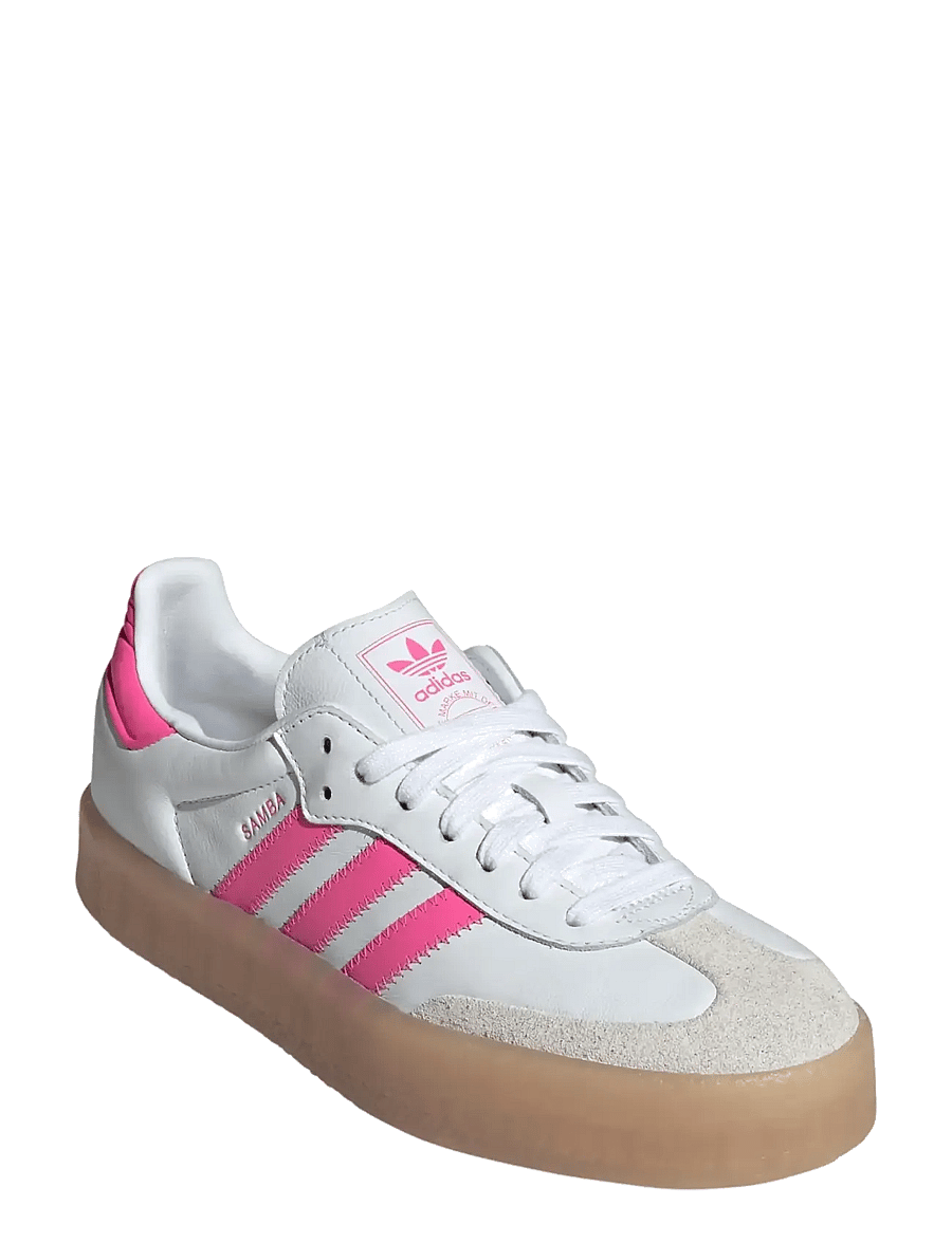 adidas Originals - SAMBAE W - baskets basses - ftwwht/owhite/lucpnk - 0
