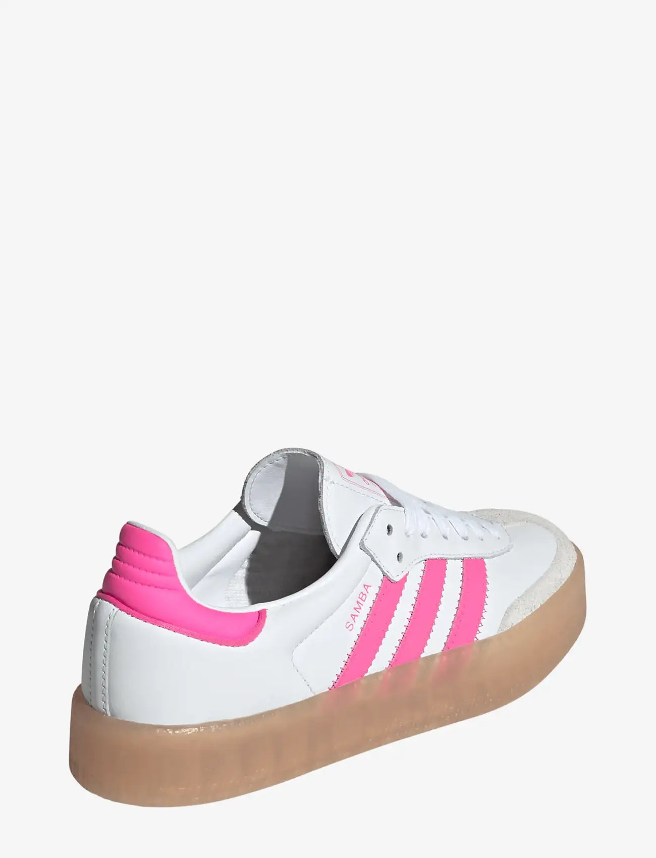 adidas Originals - SAMBAE W - låga sneakers - ftwwht/owhite/lucpnk - 3