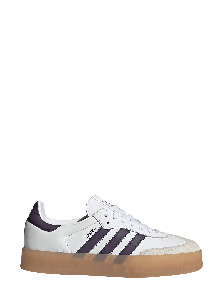 adidas Originals - SAMBAE W - niedrige sneakers - ftwwht/owhite/aurplu - 1