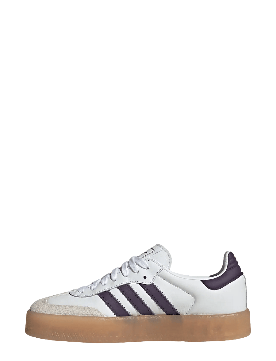 adidas Originals - SAMBAE W - niedrige sneakers - ftwwht/owhite/aurplu - 2