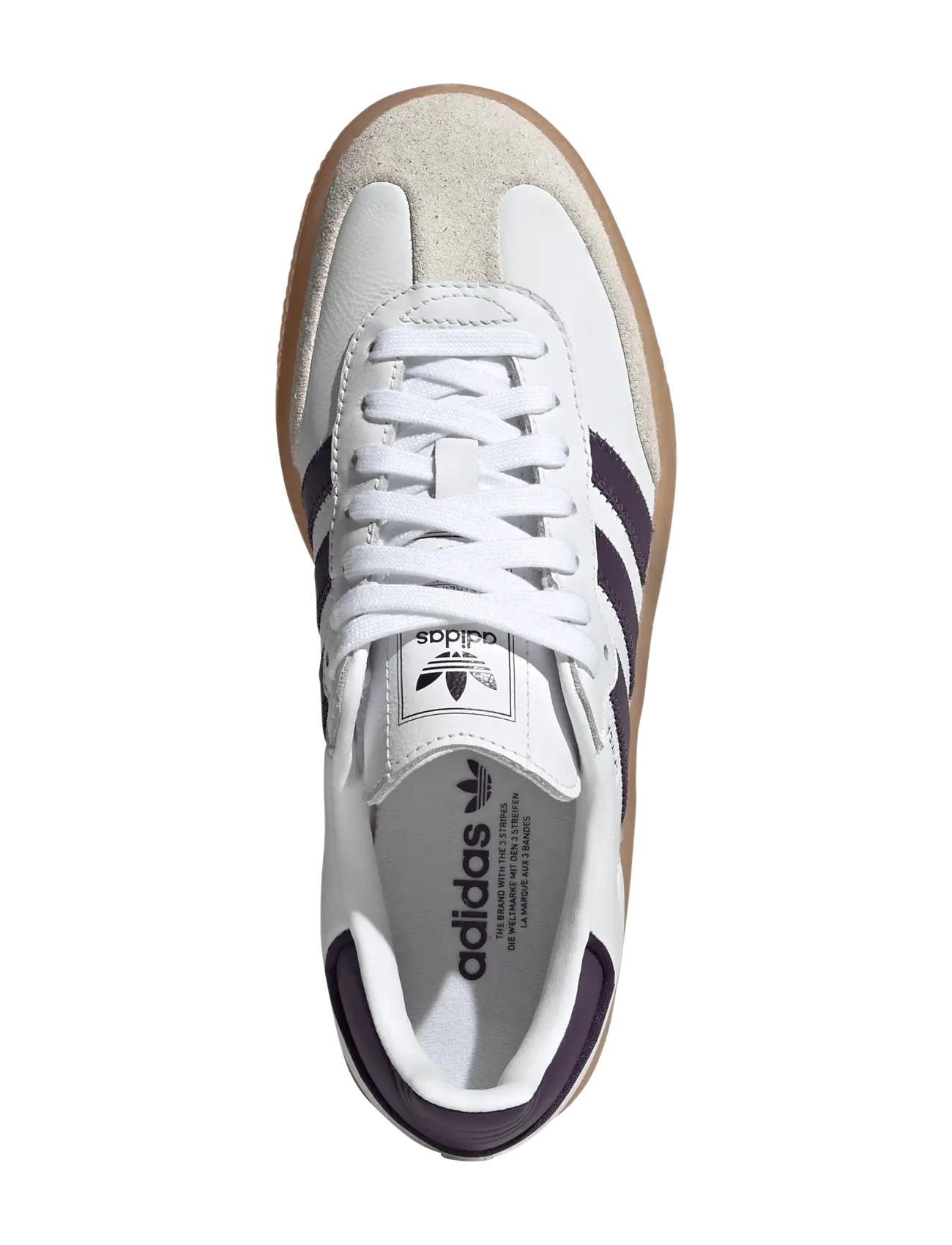 adidas Originals - SAMBAE W - tennised - ftwwht/owhite/aurplu - 4