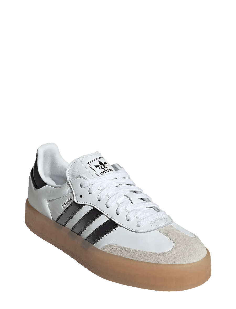 adidas Originals - SAMBAE W - lave sneakers - cblack/cblack/gum3 - 0