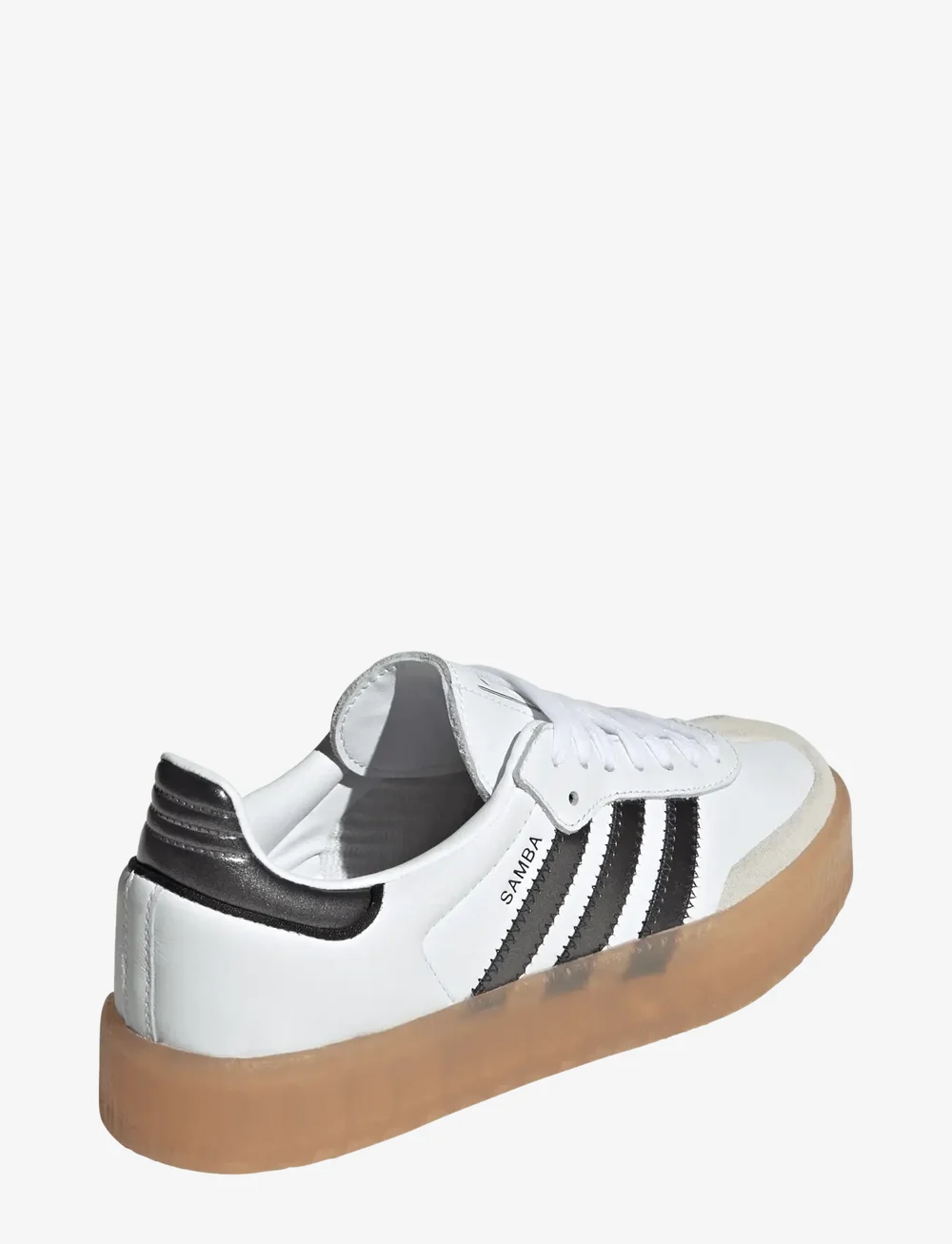 adidas Originals - SAMBAE W - låga sneakers - cblack/cblack/gum3 - 3