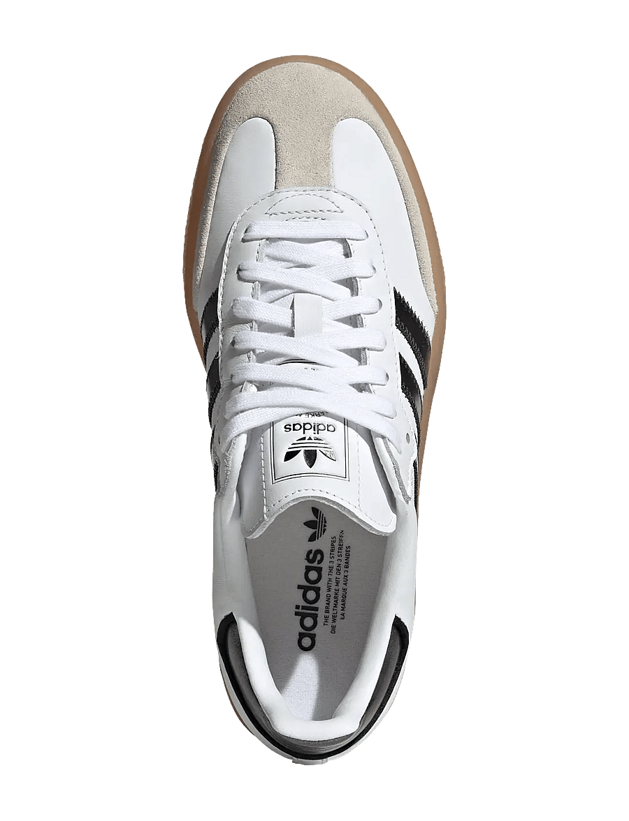adidas Originals - SAMBAE W - lave sneakers - cblack/cblack/gum3 - 4