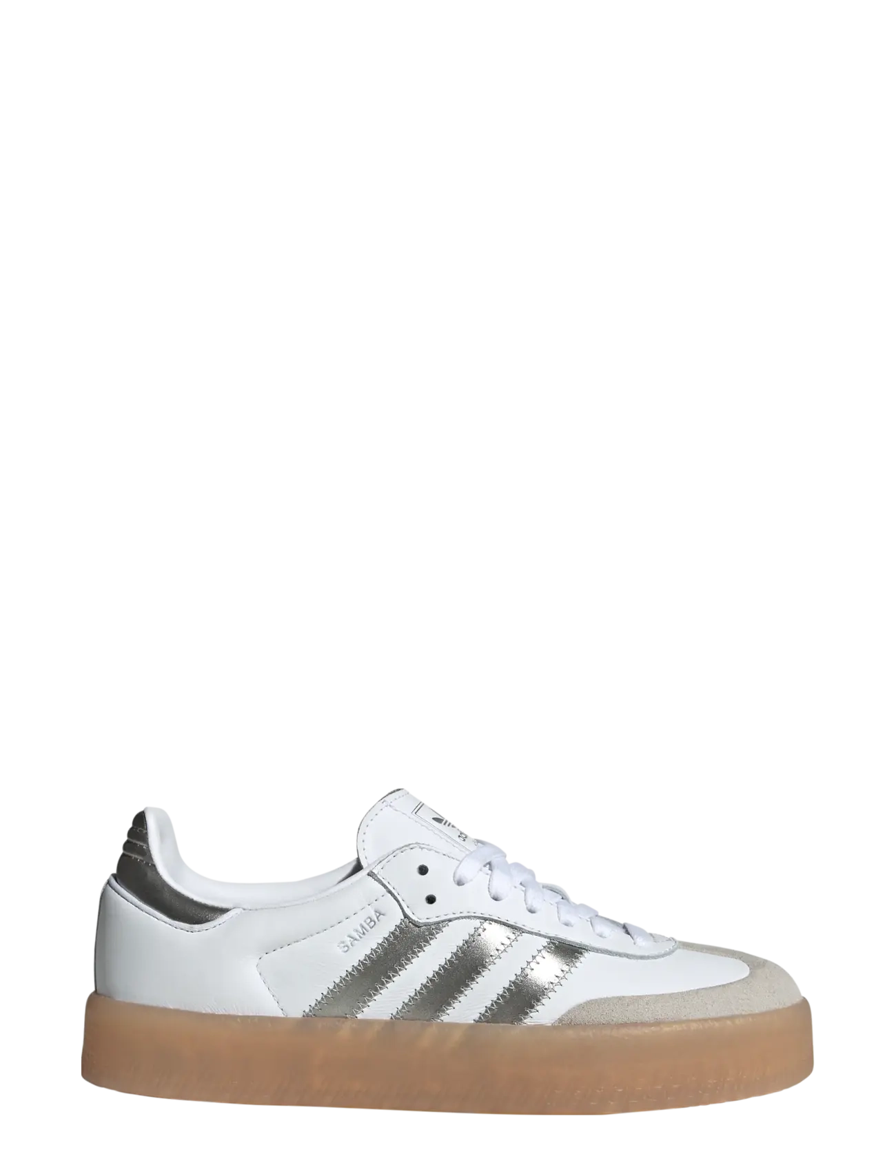 adidas Originals - SAMBAE W - matalavartiset tennarit - ftwwht/silvmt/gum3 - 1