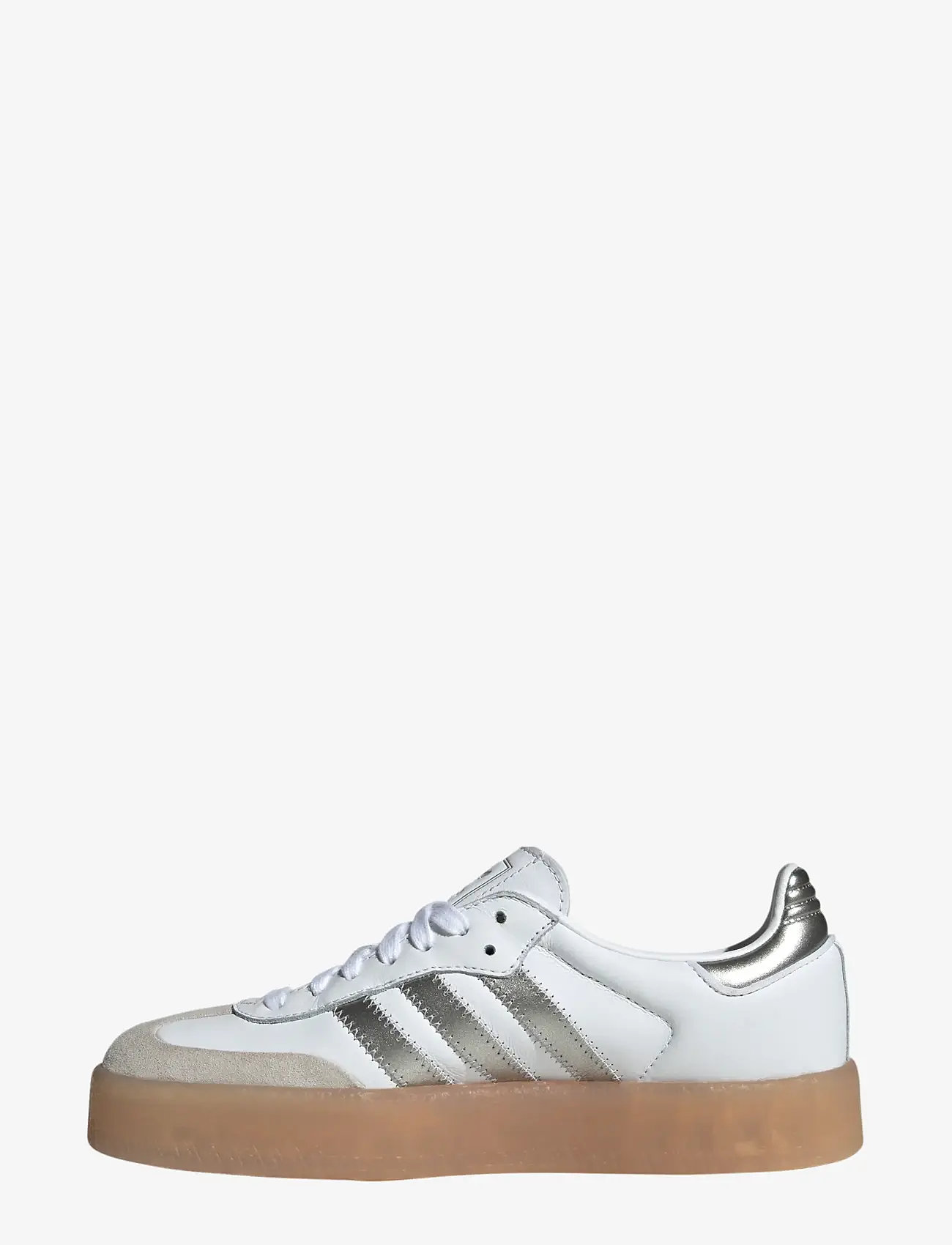 adidas Originals - SAMBAE W - låga sneakers - ftwwht/silvmt/gum3 - 2