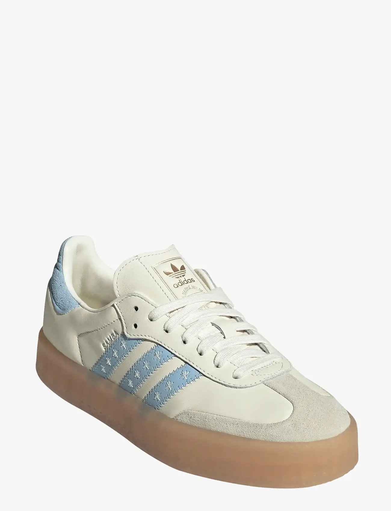 adidas Originals - SAMBAE W - tennised - crewht/clesky/ftwwht - 0