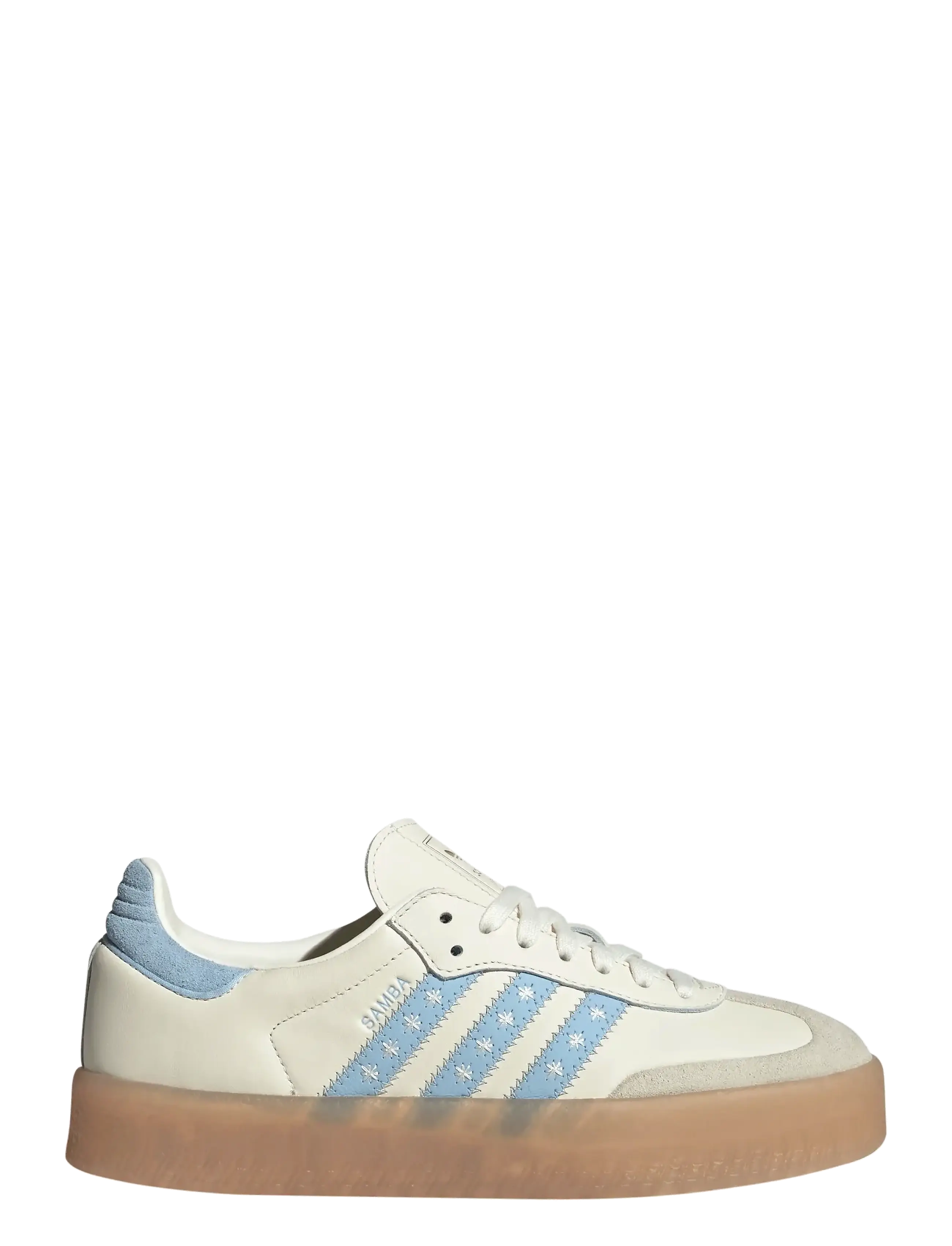 adidas Originals - SAMBAE W - niedrige sneakers - crewht/clesky/ftwwht - 1