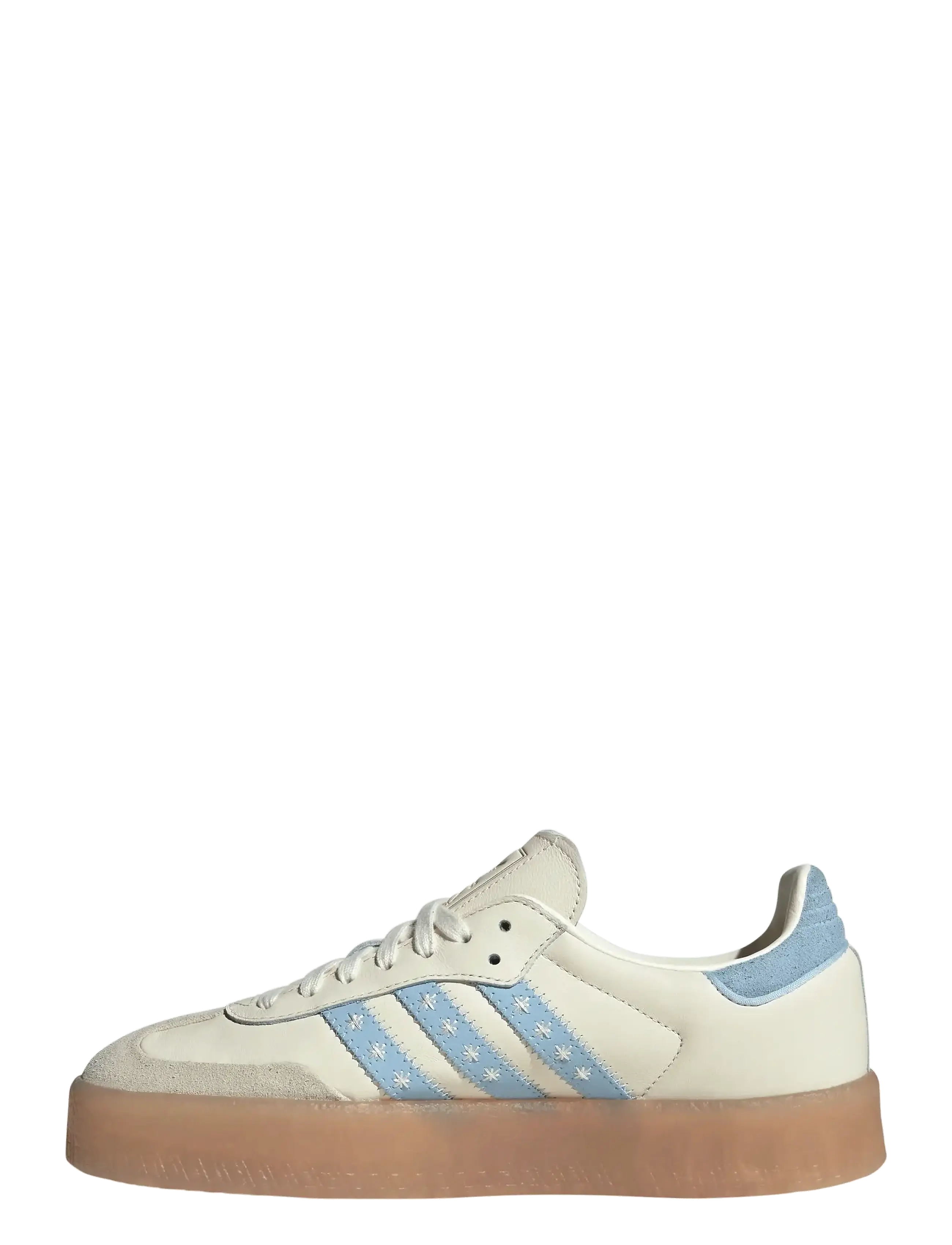 adidas Originals - SAMBAE W - niedrige sneakers - crewht/clesky/ftwwht - 2