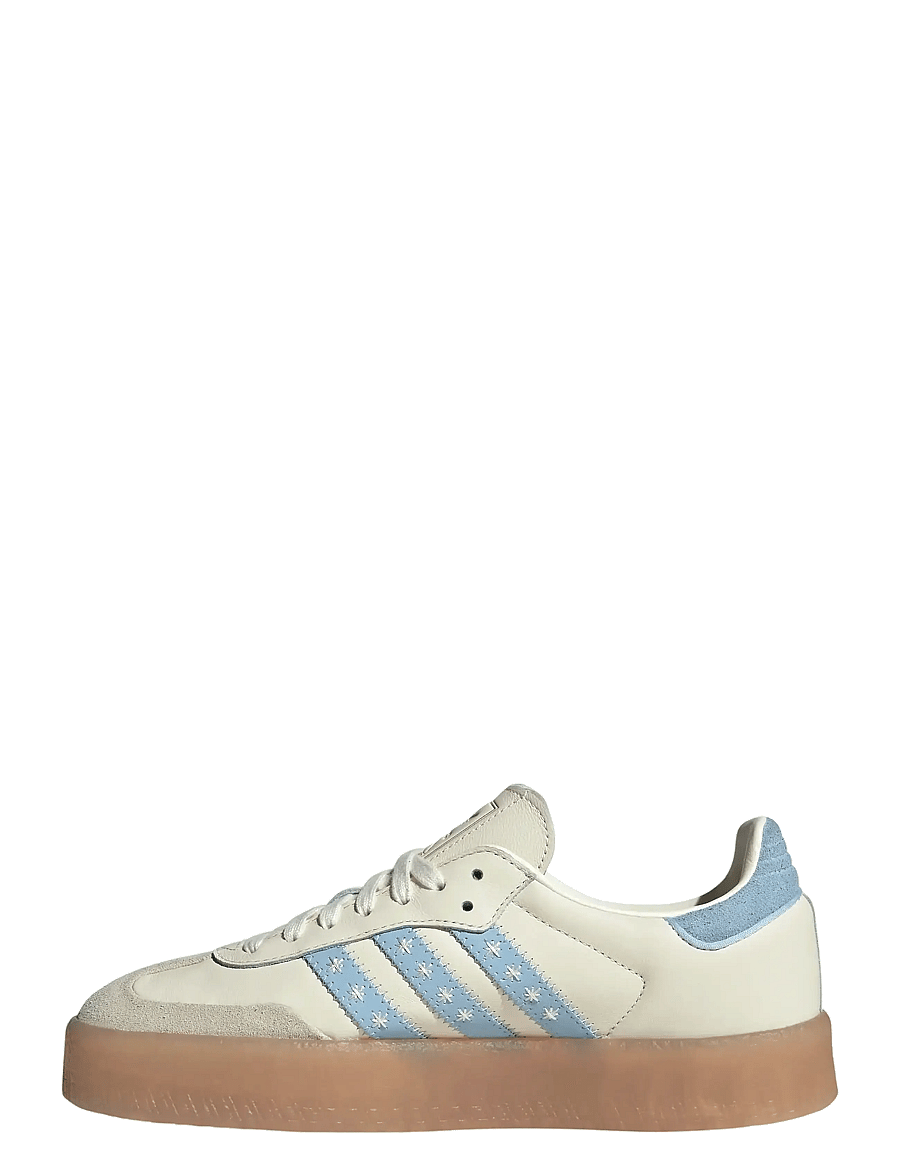 adidas Originals - SAMBAE W - niedrige sneakers - crewht/clesky/ftwwht - 2