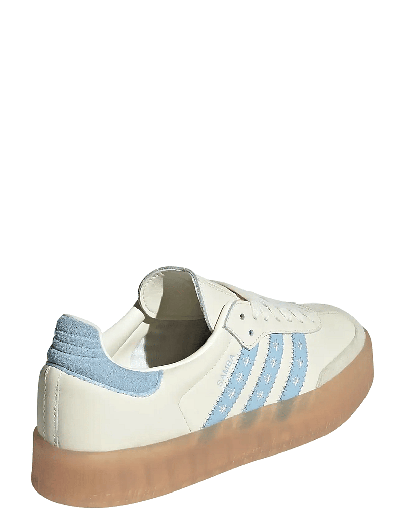 adidas Originals - SAMBAE W - låga sneakers - crewht/clesky/ftwwht - 3