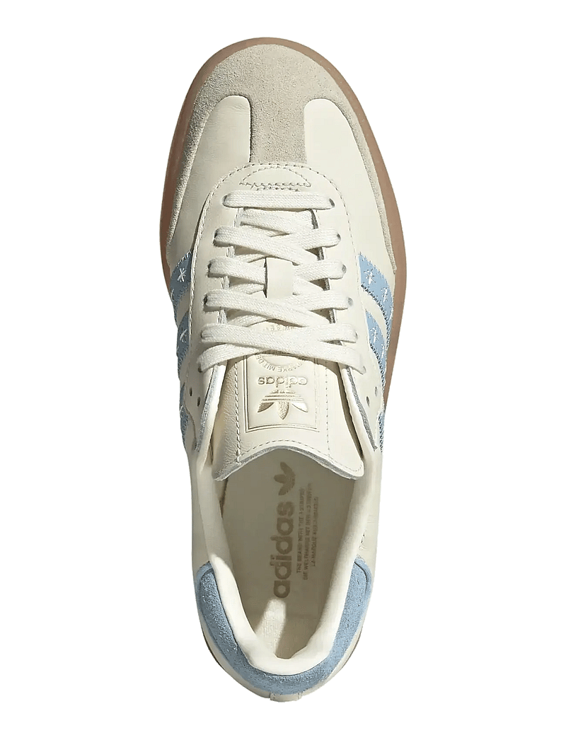 adidas Originals - SAMBAE W - låga sneakers - crewht/clesky/ftwwht - 4