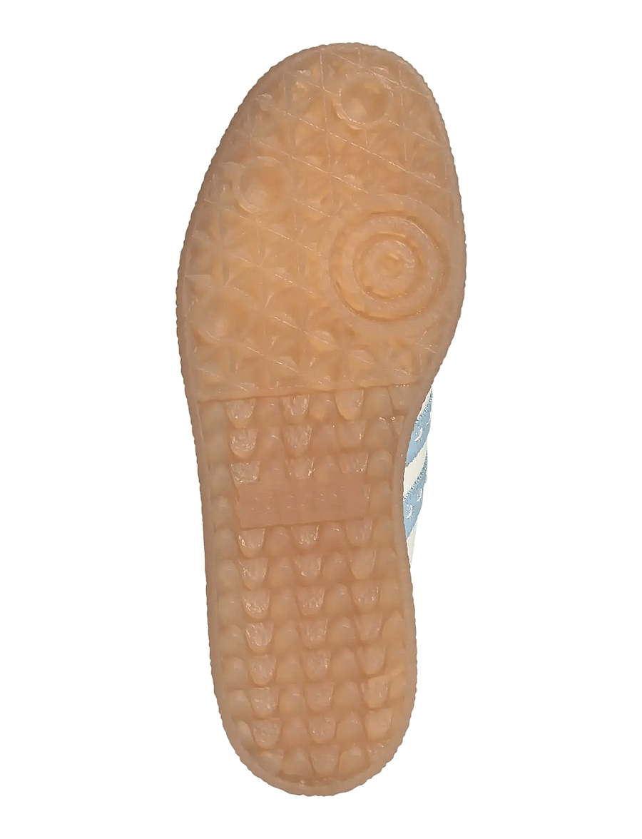 adidas Originals - SAMBAE W - niedrige sneakers - crewht/clesky/ftwwht - 5