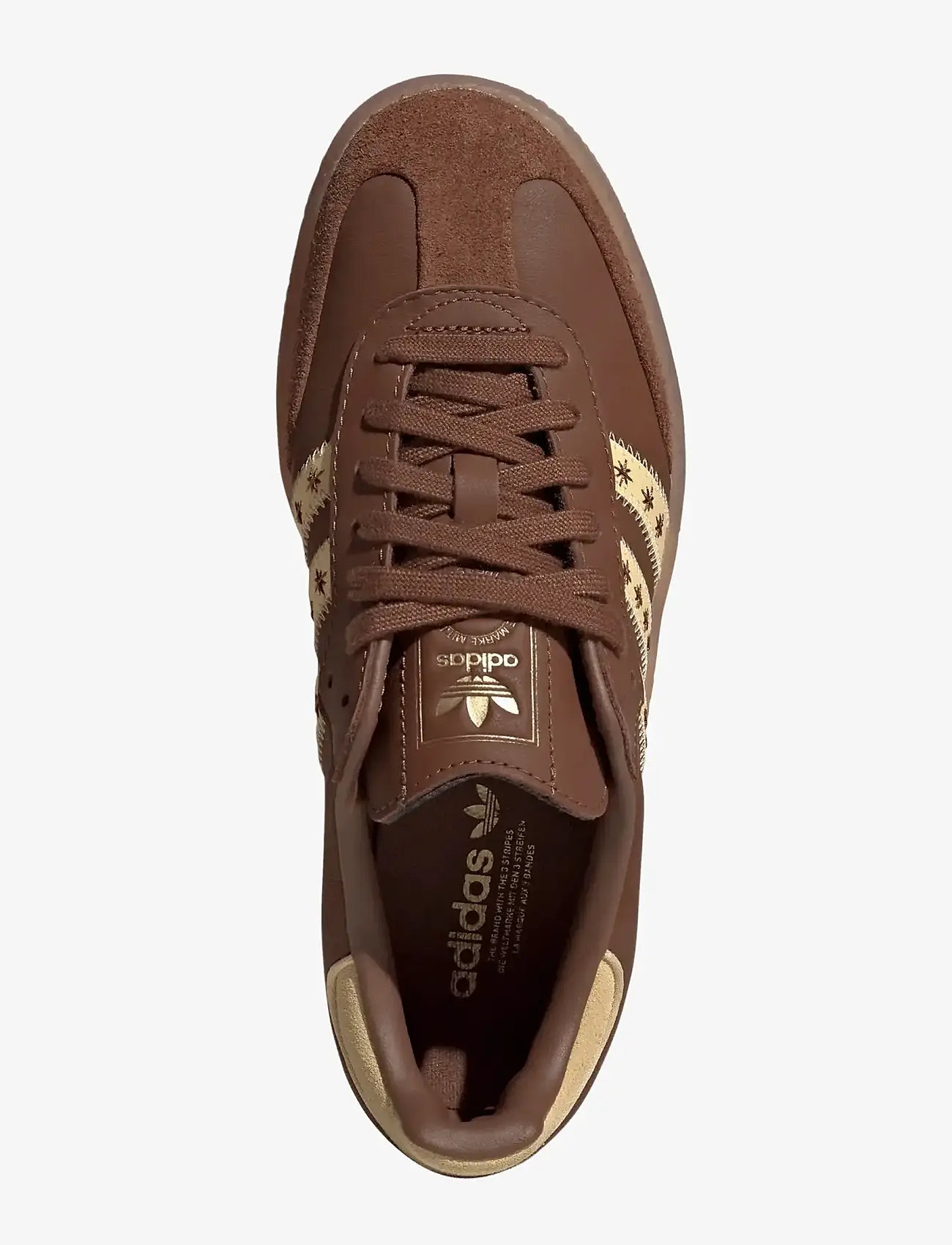 adidas Originals - SAMBAE W - low top sneakers - prebrn/orgtin/clesky - 4