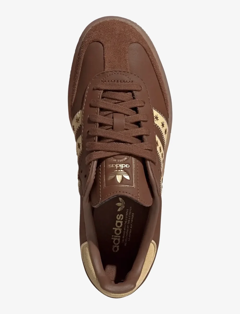 adidas Originals - SAMBAE W - niedrige sneakers - prebrn/orgtin/clesky - 4