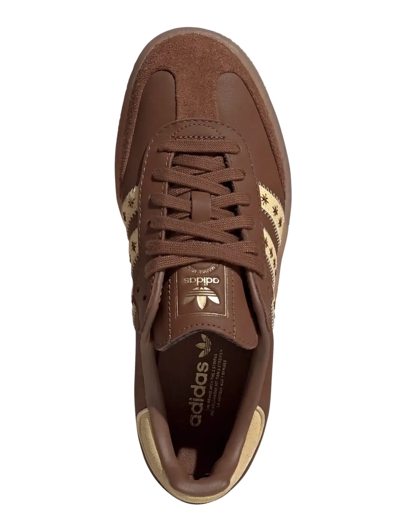 adidas Originals - SAMBAE W - sneakers med lav ankel - prebrn/orgtin/clesky - 4