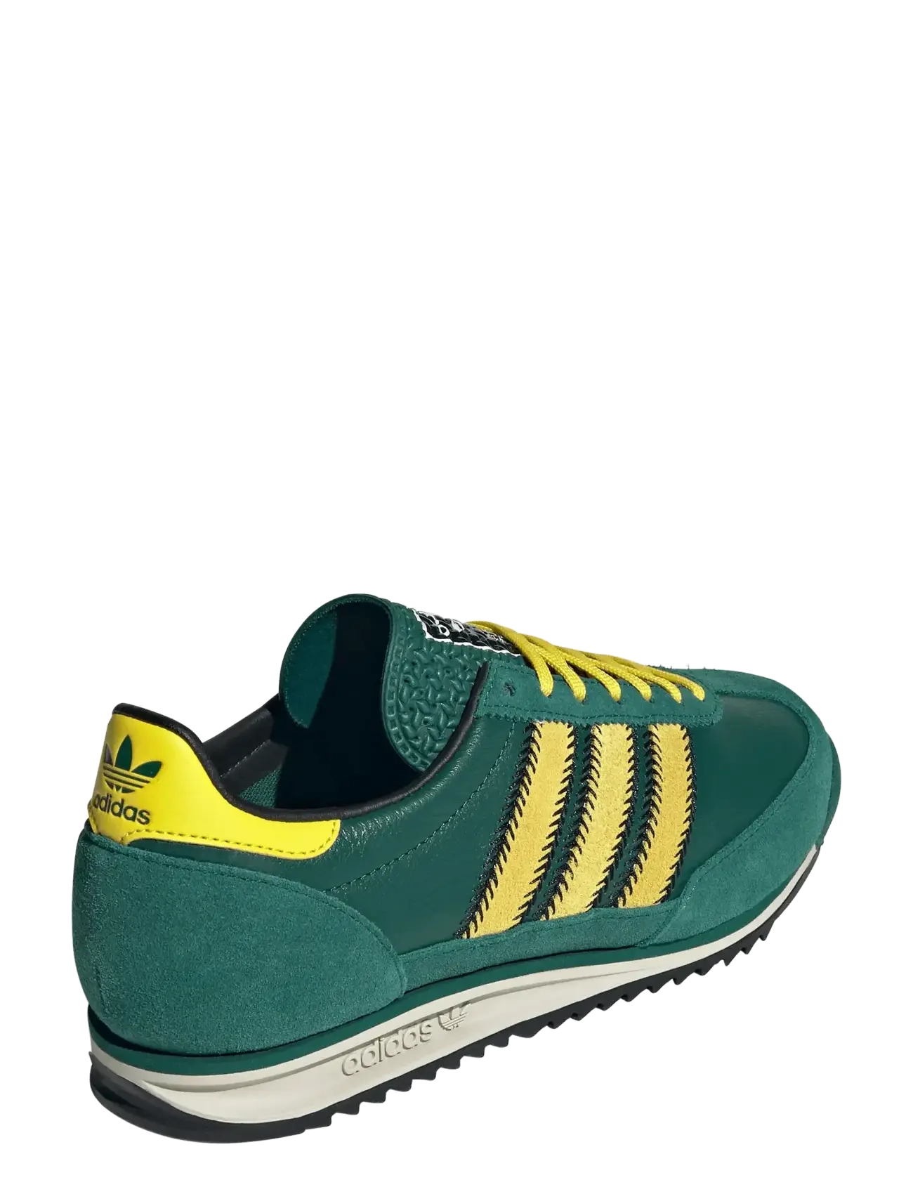 adidas Originals - SL 72 OG W - niedrige sneakers - cgreen/yellow/cblack - 3