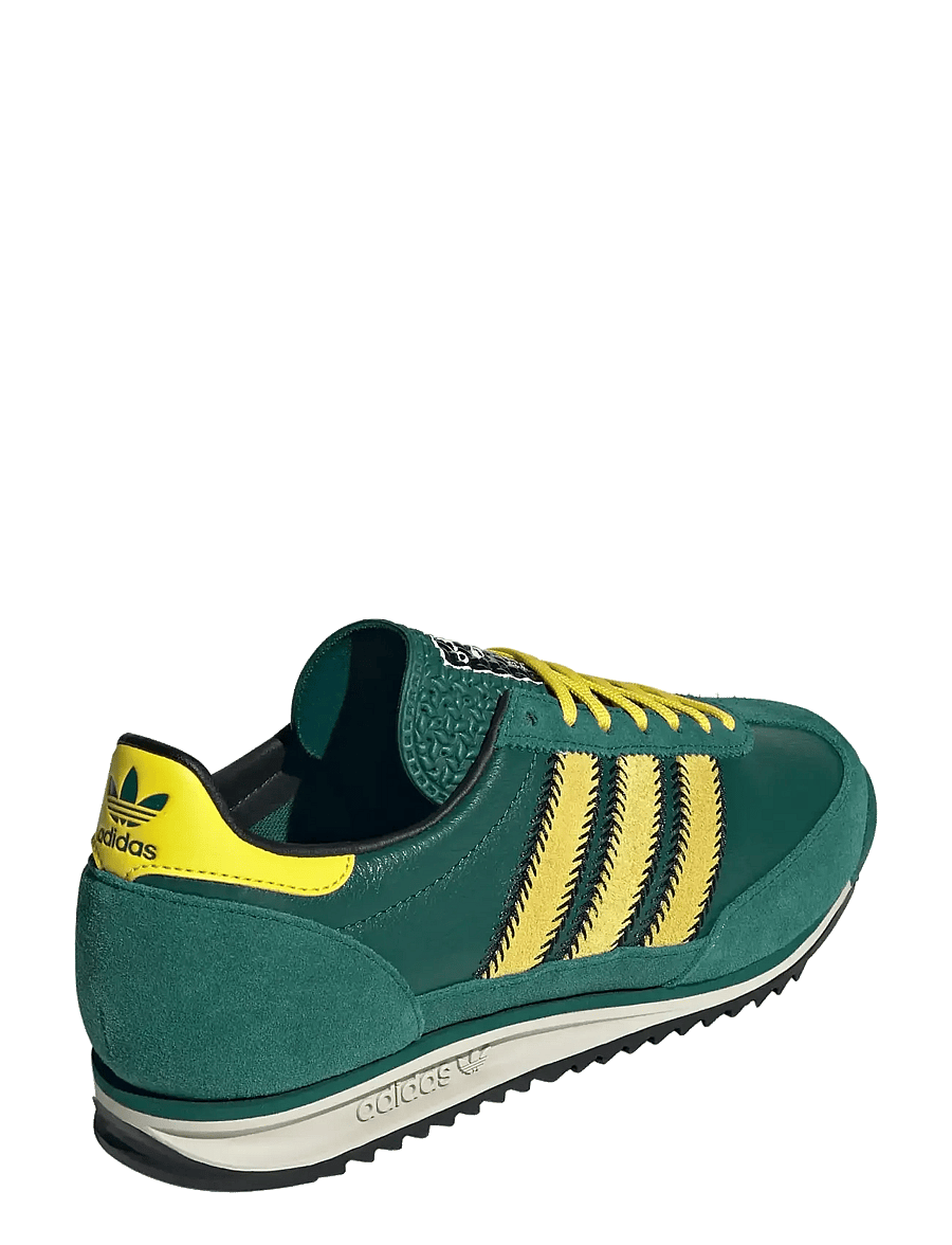 adidas Originals - SL 72 OG W - niedrige sneakers - cgreen/yellow/cblack - 3