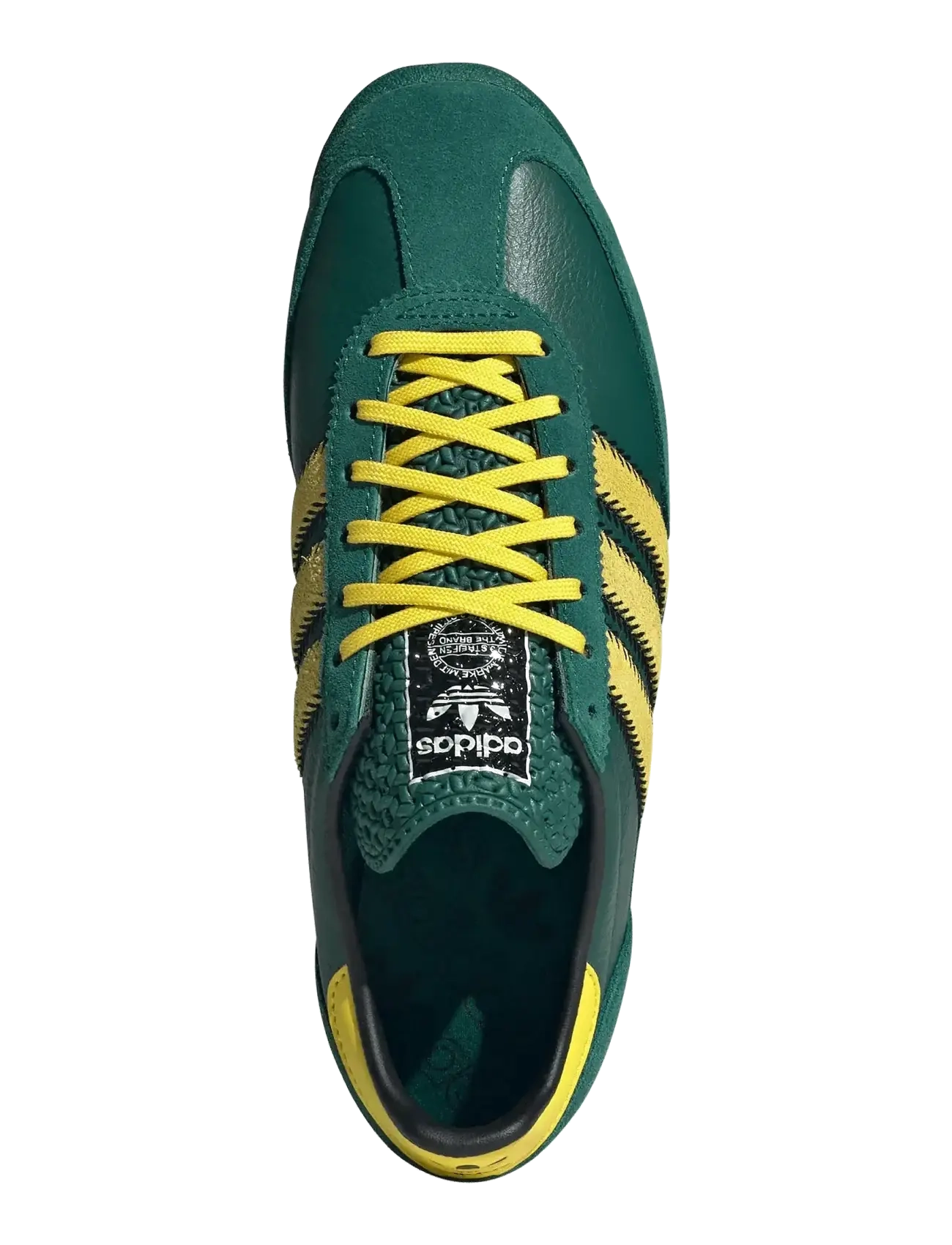 adidas Originals - SL 72 OG W - niedrige sneakers - cgreen/yellow/cblack - 4