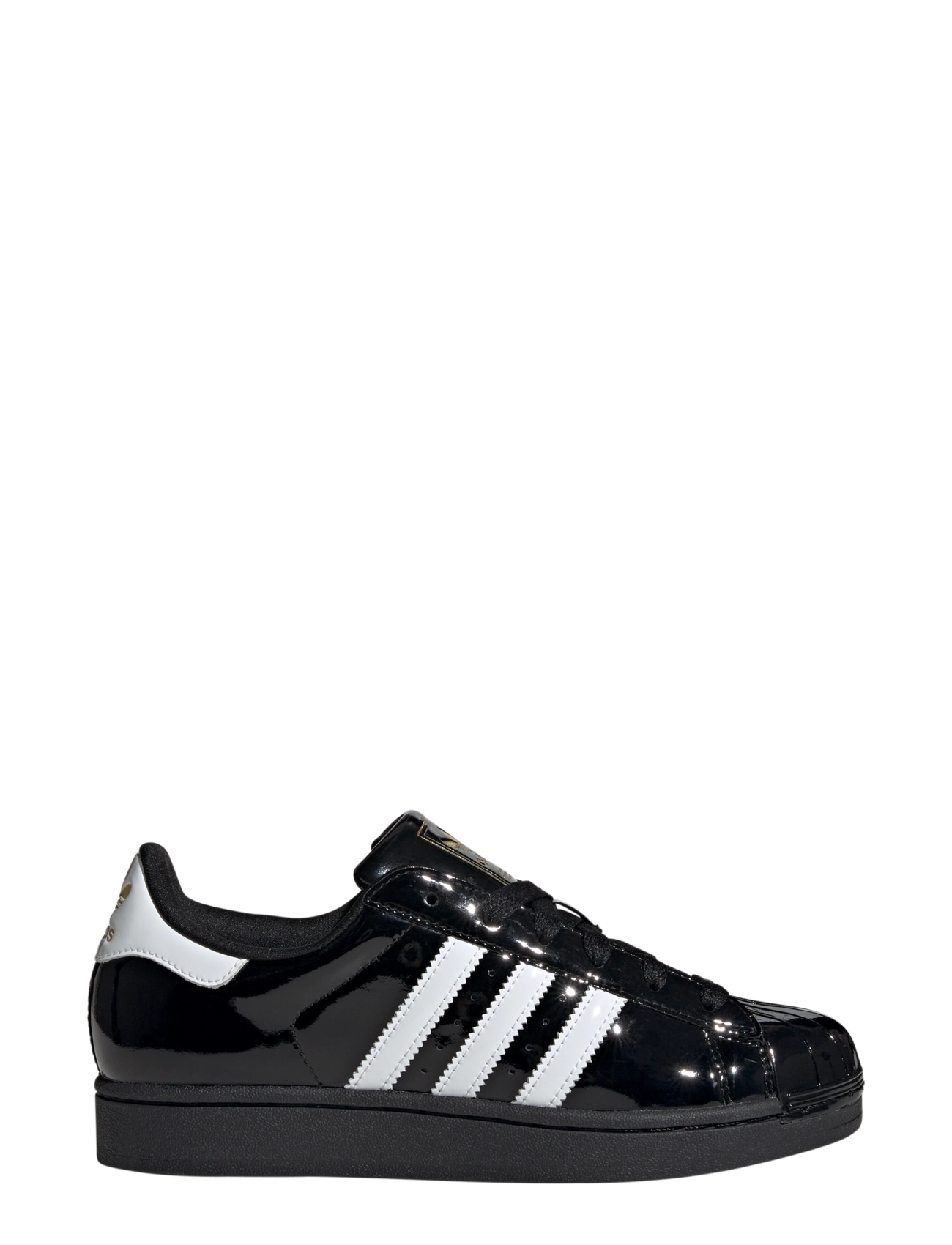 adidas Originals - SUPERSTAR II W - lave sneakers - cblack/ftwwht/goldmt - 1