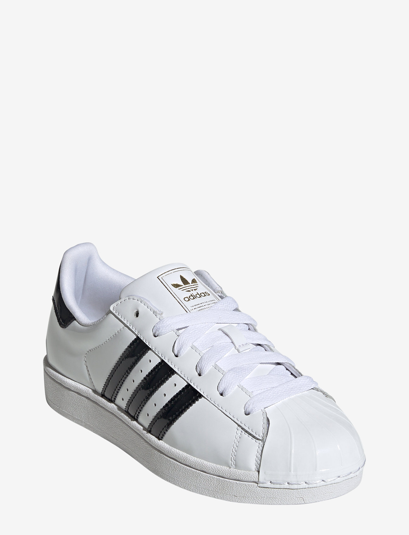adidas Originals - SUPERSTAR II W - lave sneakers - ftwwht/cblack/goldmt - 0