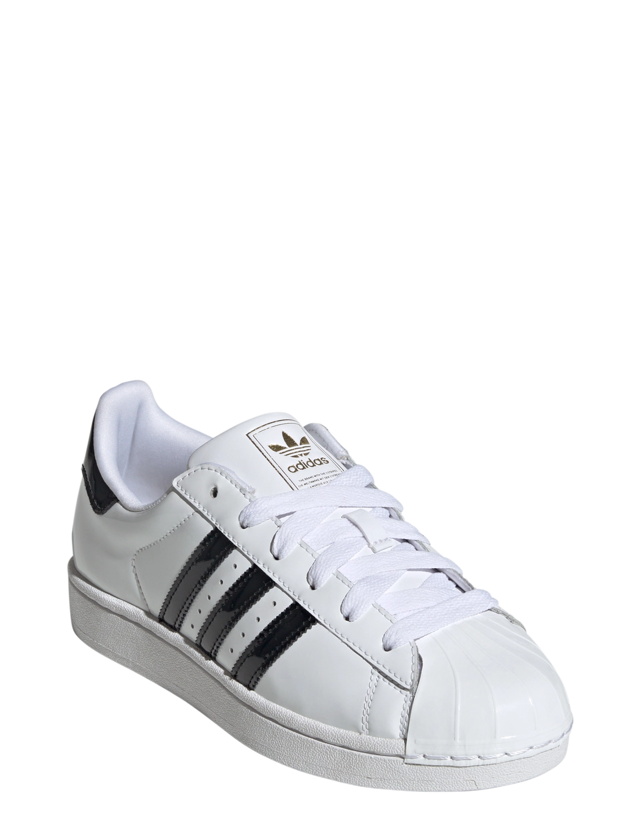 adidas Originals - SUPERSTAR II W - niedrige sneakers - ftwwht/cblack/goldmt - 0