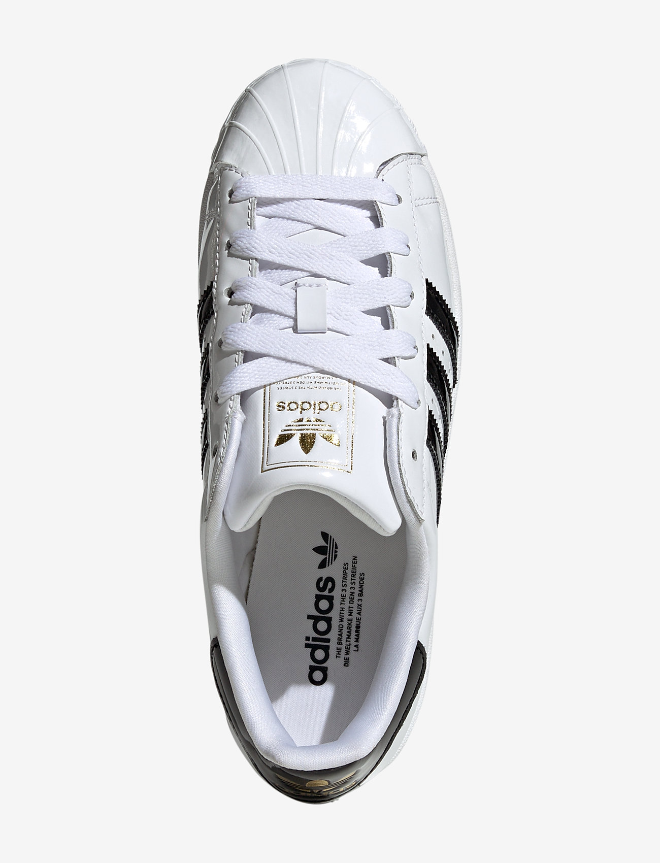 adidas Originals - SUPERSTAR II W - lave sneakers - ftwwht/cblack/goldmt - 4