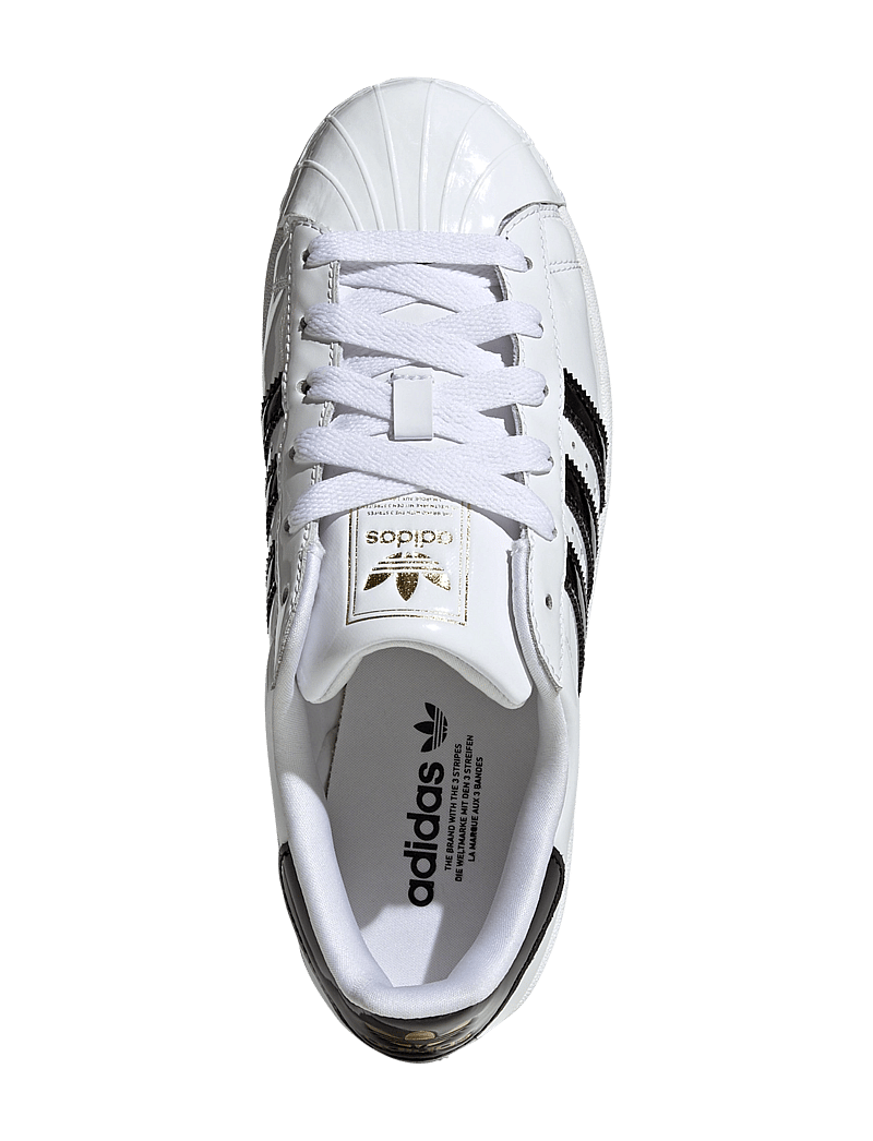 adidas Originals - SUPERSTAR II W - lave sneakers - ftwwht/cblack/goldmt - 4