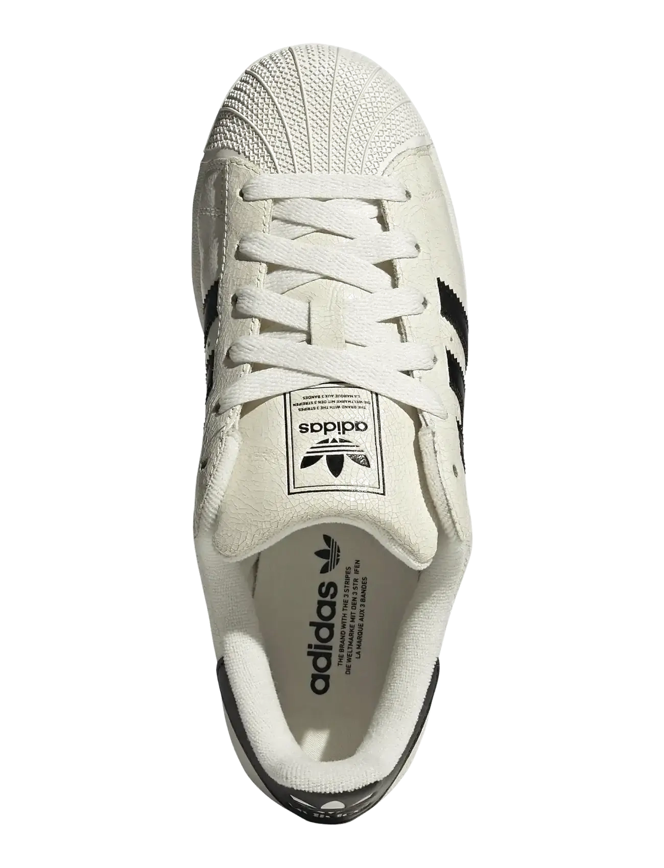 adidas Originals - SUPERSTAR II W - matalavartiset tennarit - owhite/cblack/owhite - 4