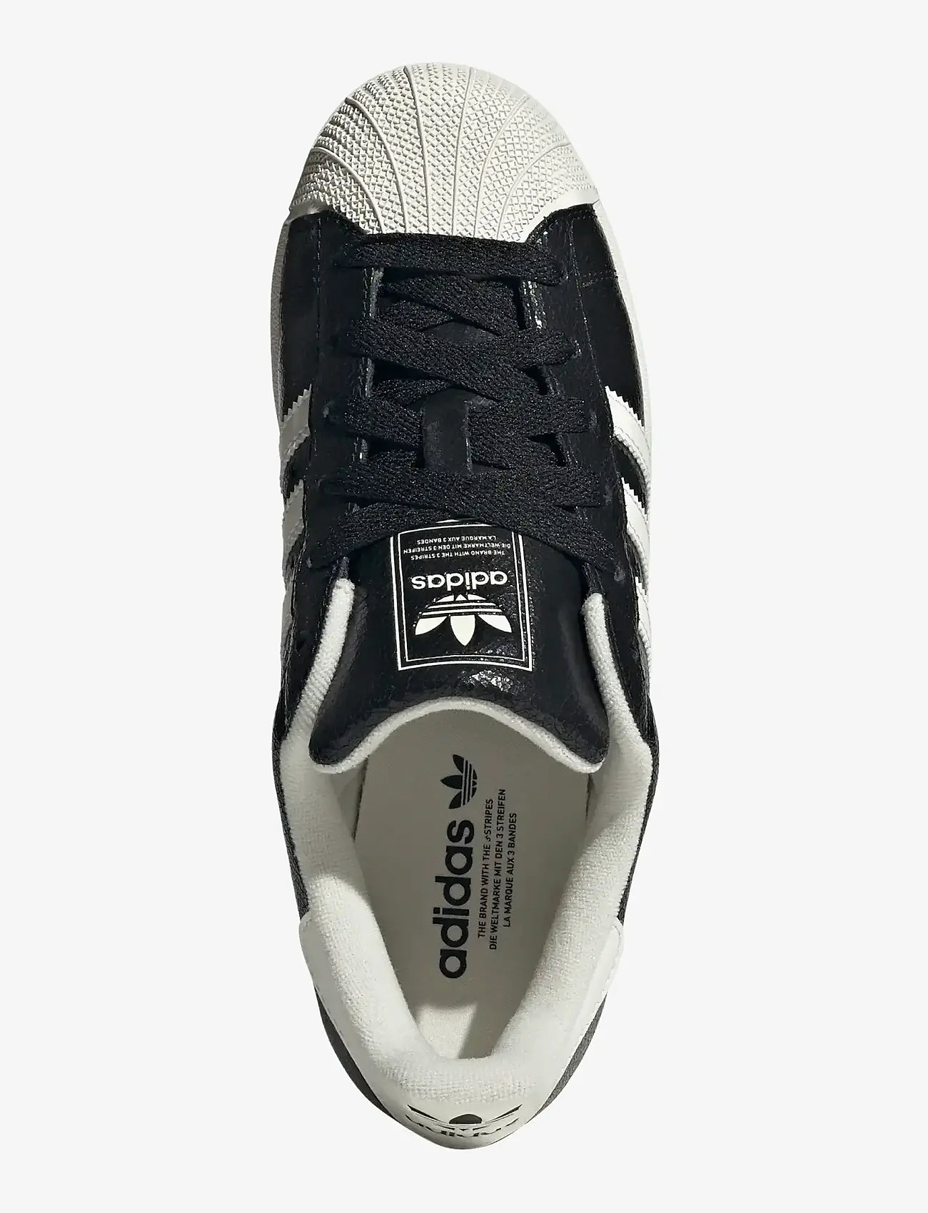adidas Originals - SUPERSTAR II W - sporta apavi ar zemu augšdaļu - cblack/owhite/cblack - 4