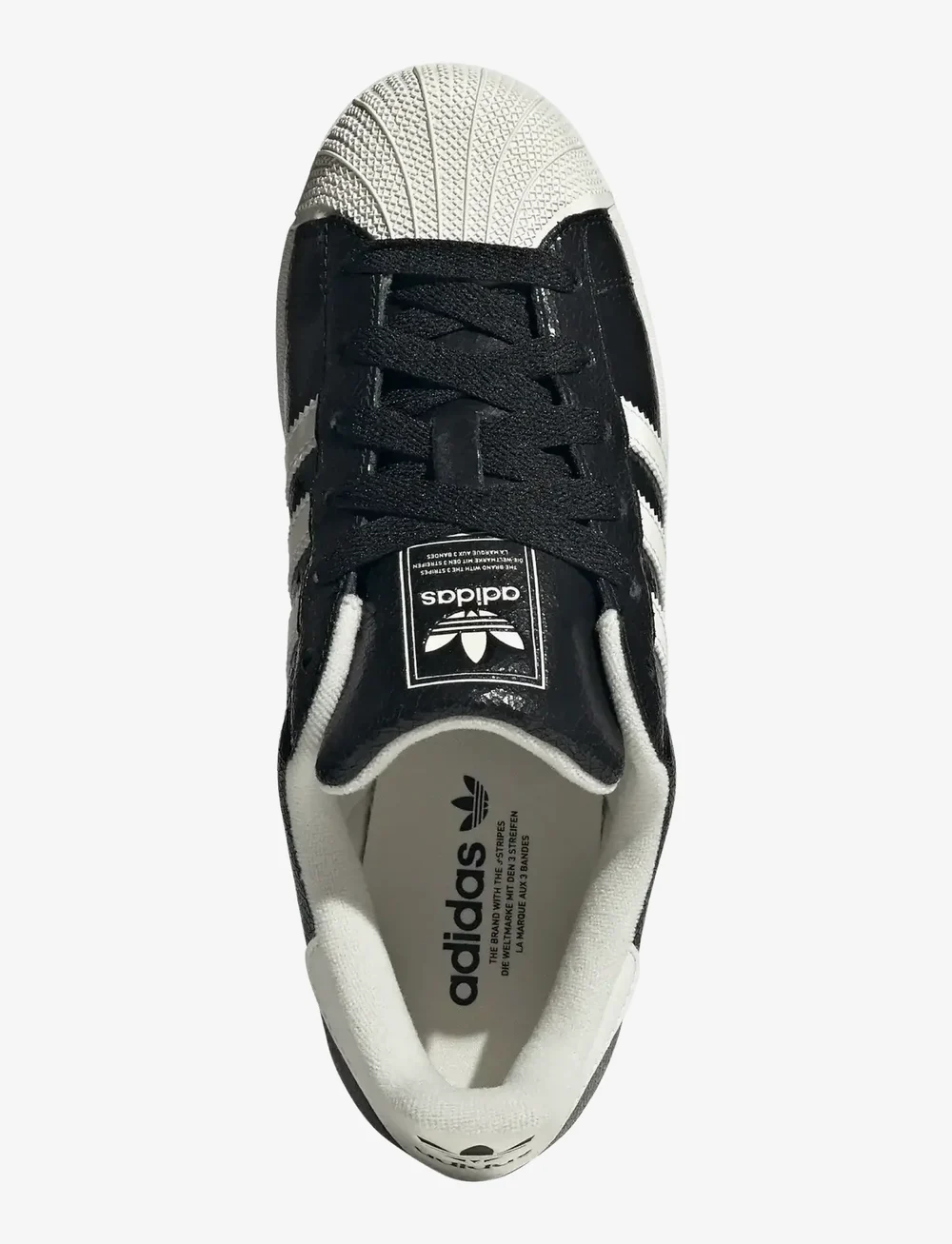 adidas Originals - SUPERSTAR II W - laisvalaikio batai žemu aulu - cblack/owhite/cblack - 4