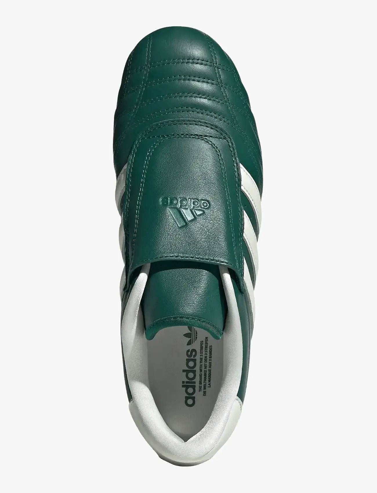 adidas Originals - adidas TAEKWONDO W - slip-on sneakers - cgreen/owhite/gum3 - 4