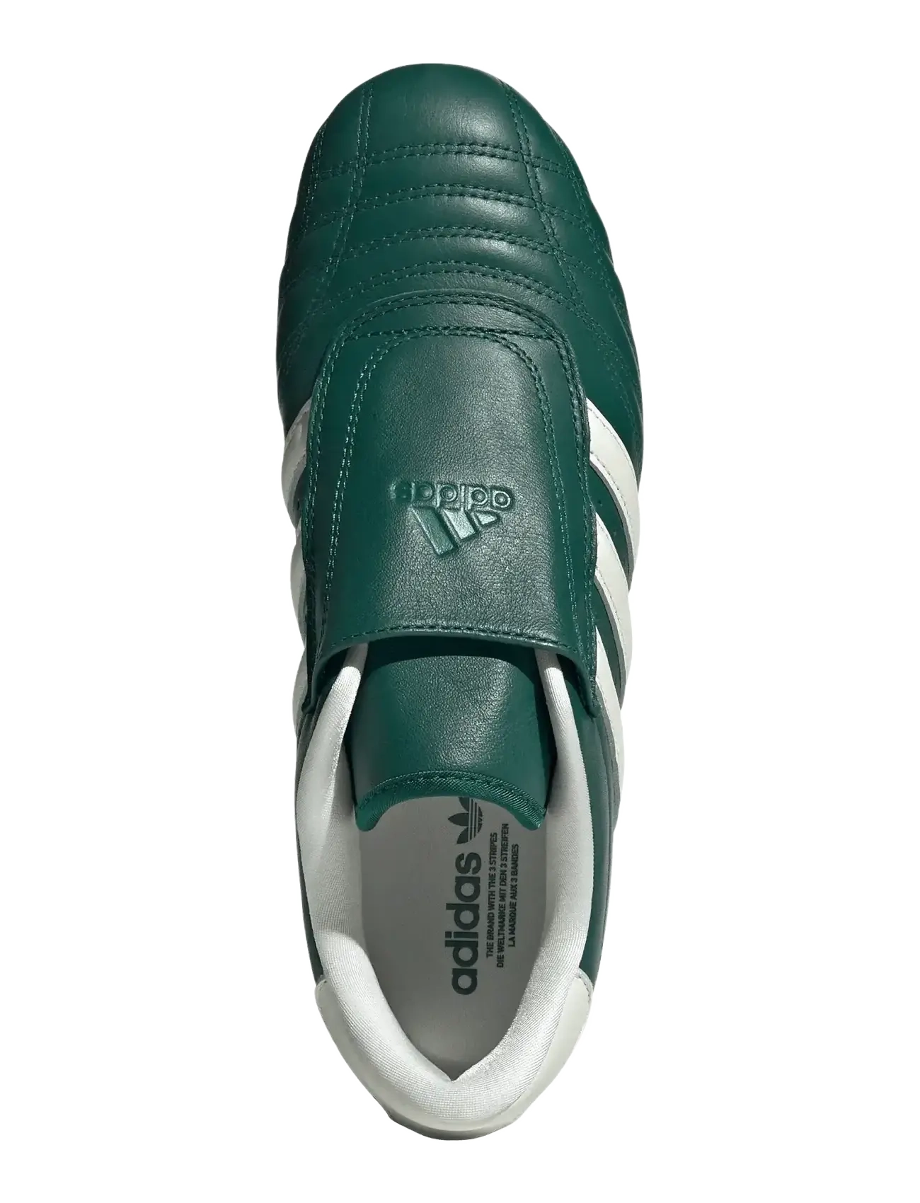 adidas Originals - adidas TAEKWONDO W - slip-on sneakers - cgreen/owhite/gum3 - 4