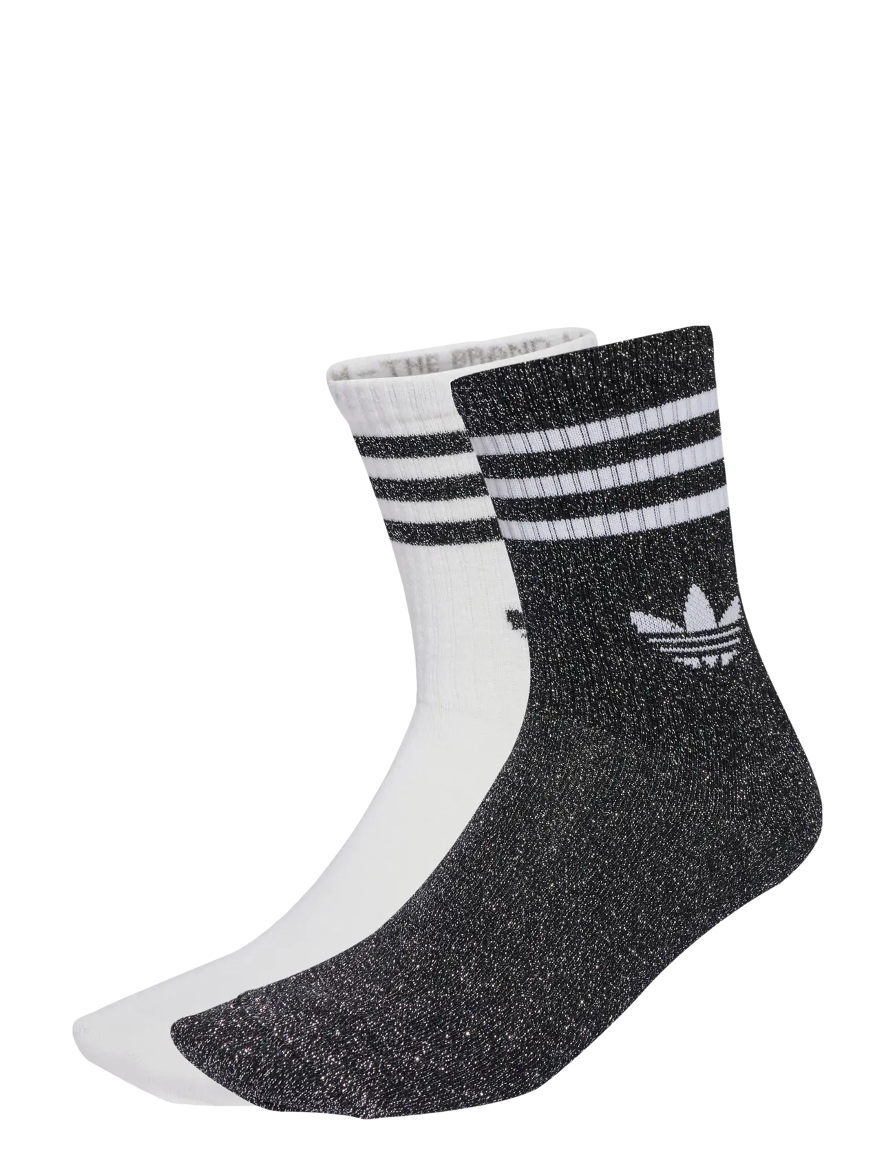 adidas Originals - 3S GLITTER CR 2 - strümpfe - black/white - 1