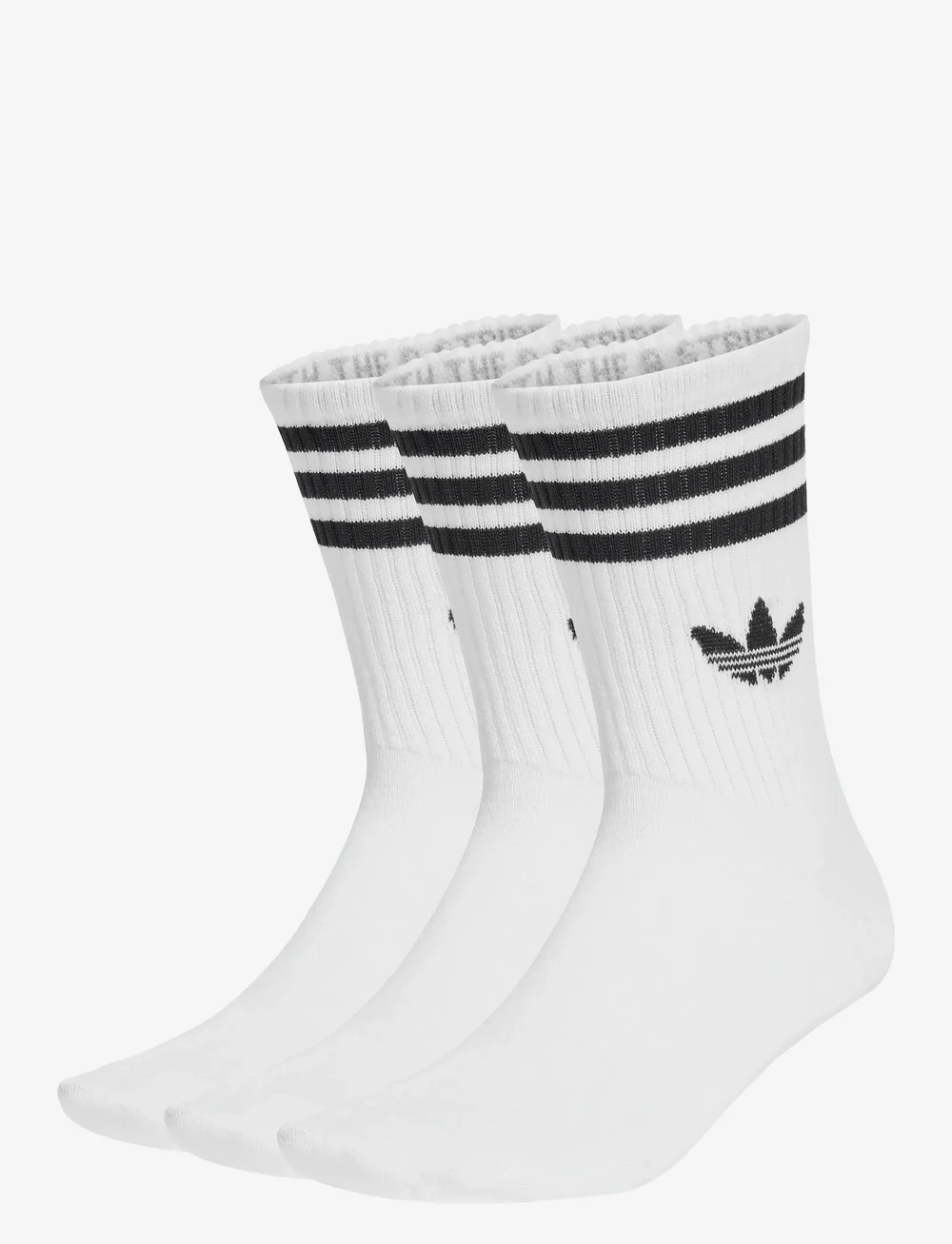 adidas Originals - 3S CREW S 3P - spordisokid - white/white/white - 0
