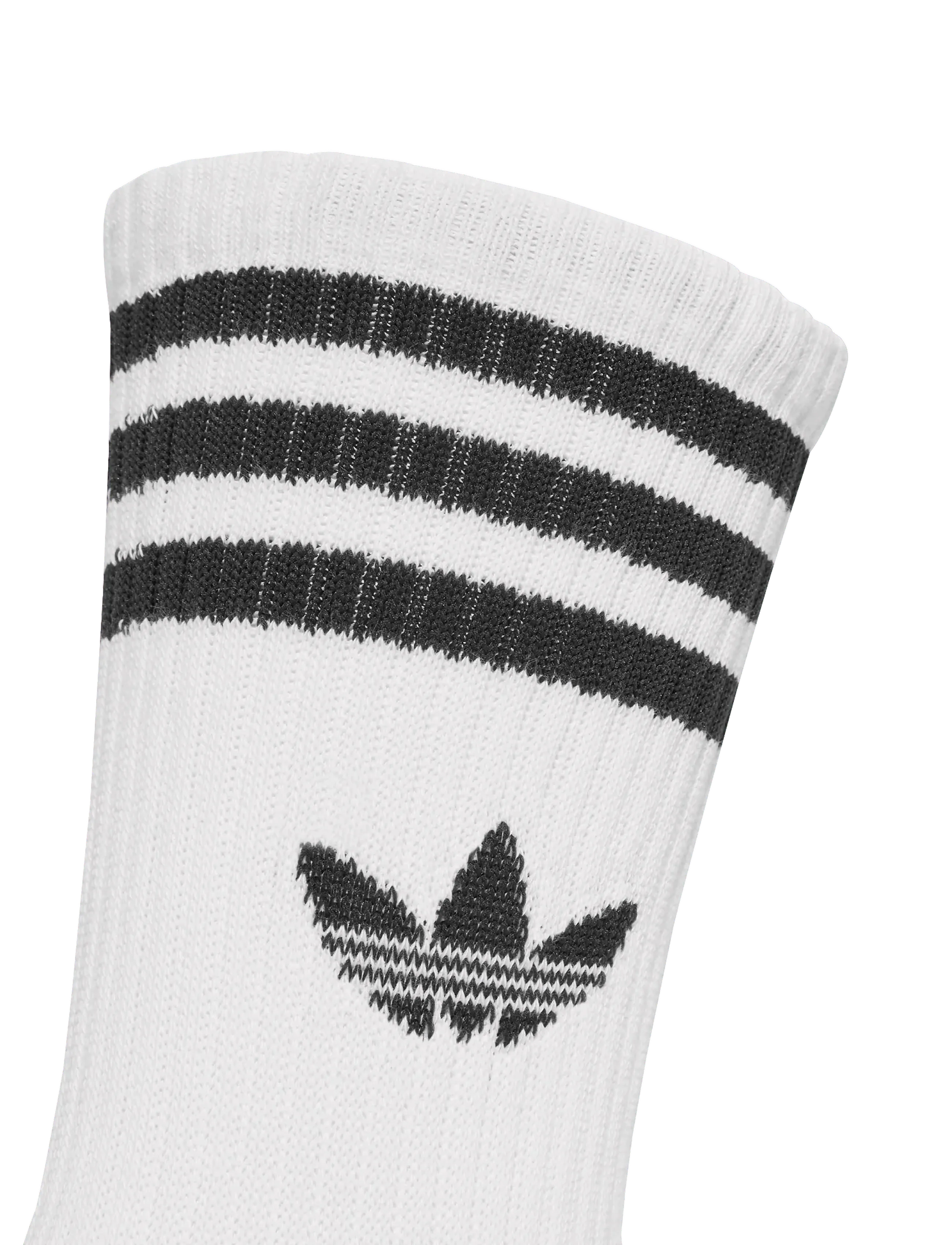 adidas Originals - 3S CREW S 3P - strümpfe - white/white/white - 3