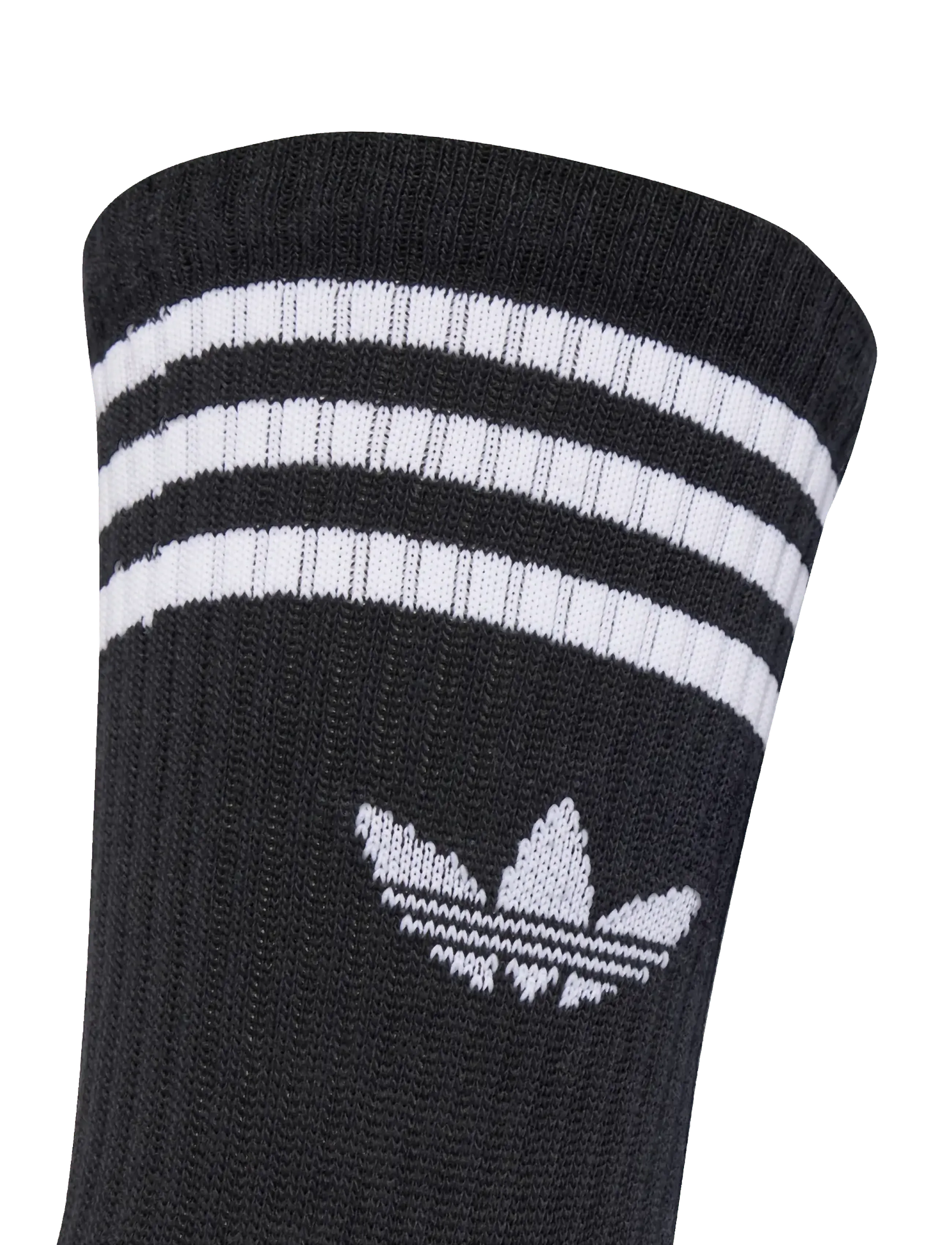 adidas Originals - 3S CREW S 3P - sportstrømper - black/black/black - 3