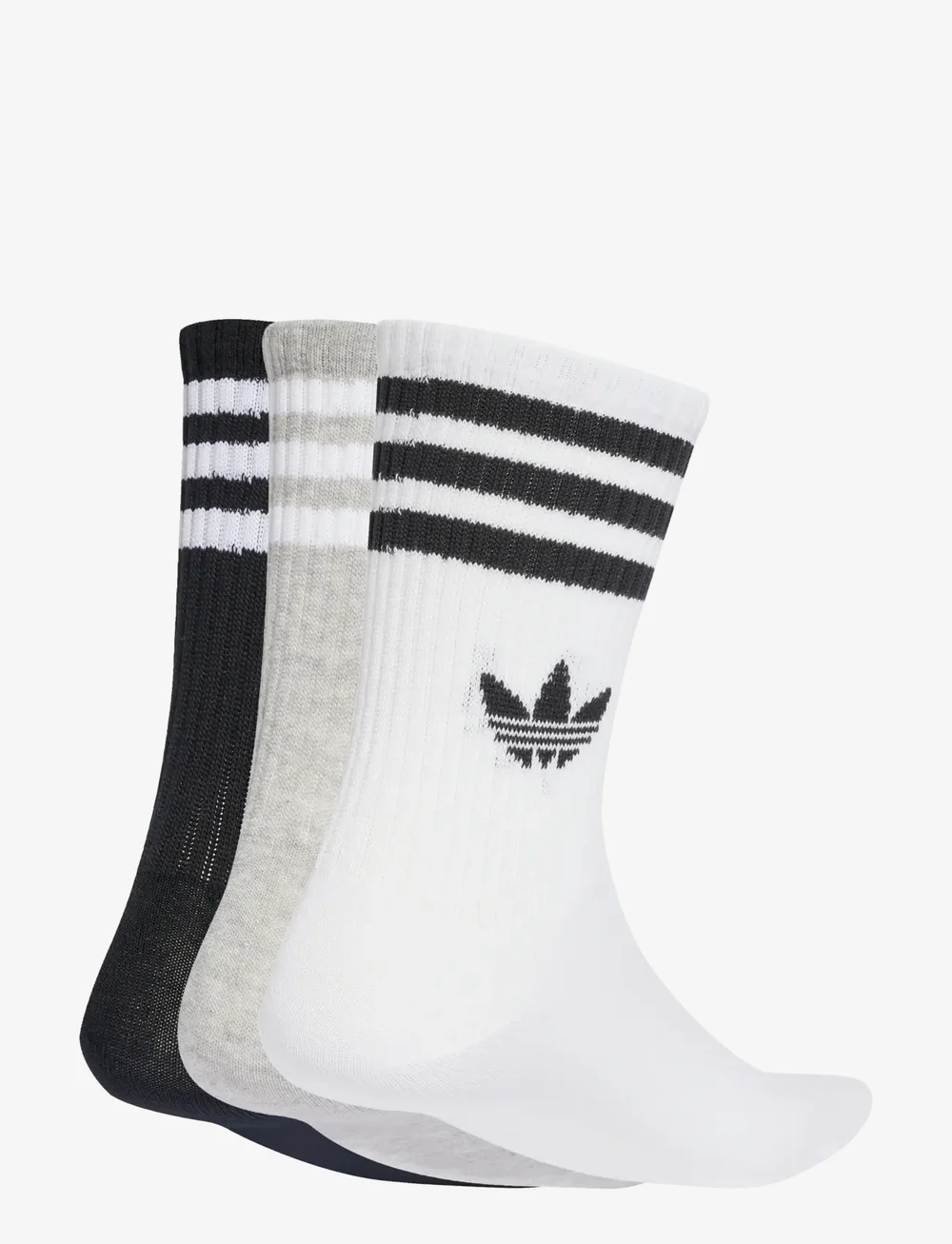 adidas Originals - 3S CREW S 3P - sportstrømper - white/mgreyh/black - 1