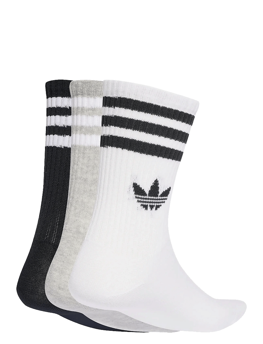 adidas Originals - 3S CREW S 3P - sportstrømper - white/mgreyh/black - 1