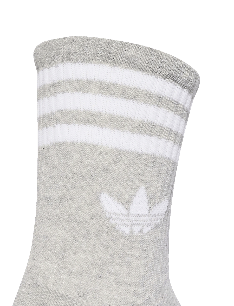 adidas Originals - 3S CREW S 3P - sportstrømper - white/mgreyh/black - 2