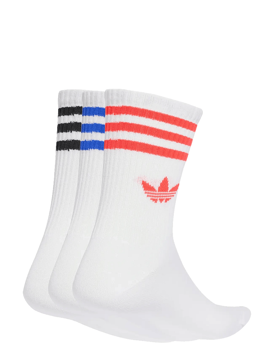 adidas Originals - 3S CREW S 3P - sportstrømper - white/lucred/lucblu - 1