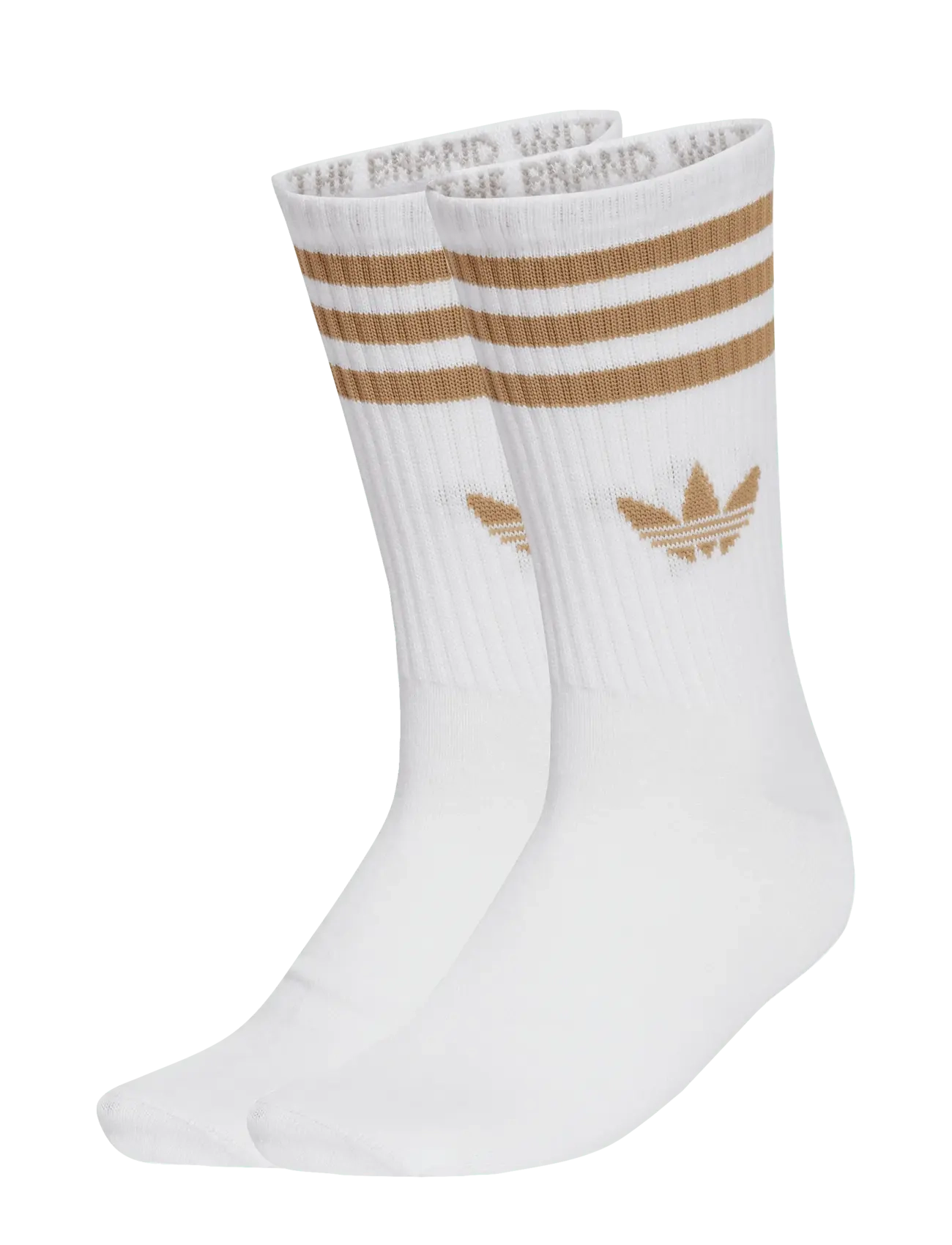 adidas Originals 3S CREW S 3P - adidas Originals - WHITE/CARDBO / white