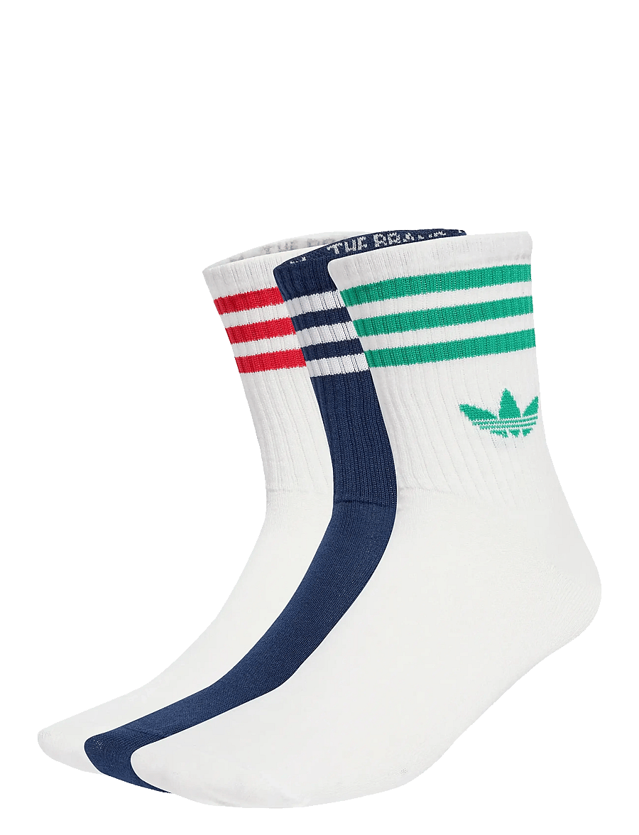adidas Originals - 3S CREW S 3P - sportstrømper - white/nindig/white - 0