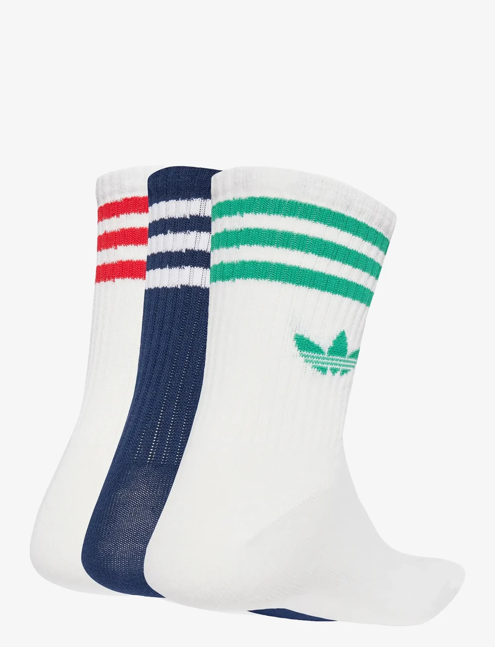 adidas Originals - 3S CREW S 3P - sportinės kojinės - white/nindig/white - 1
