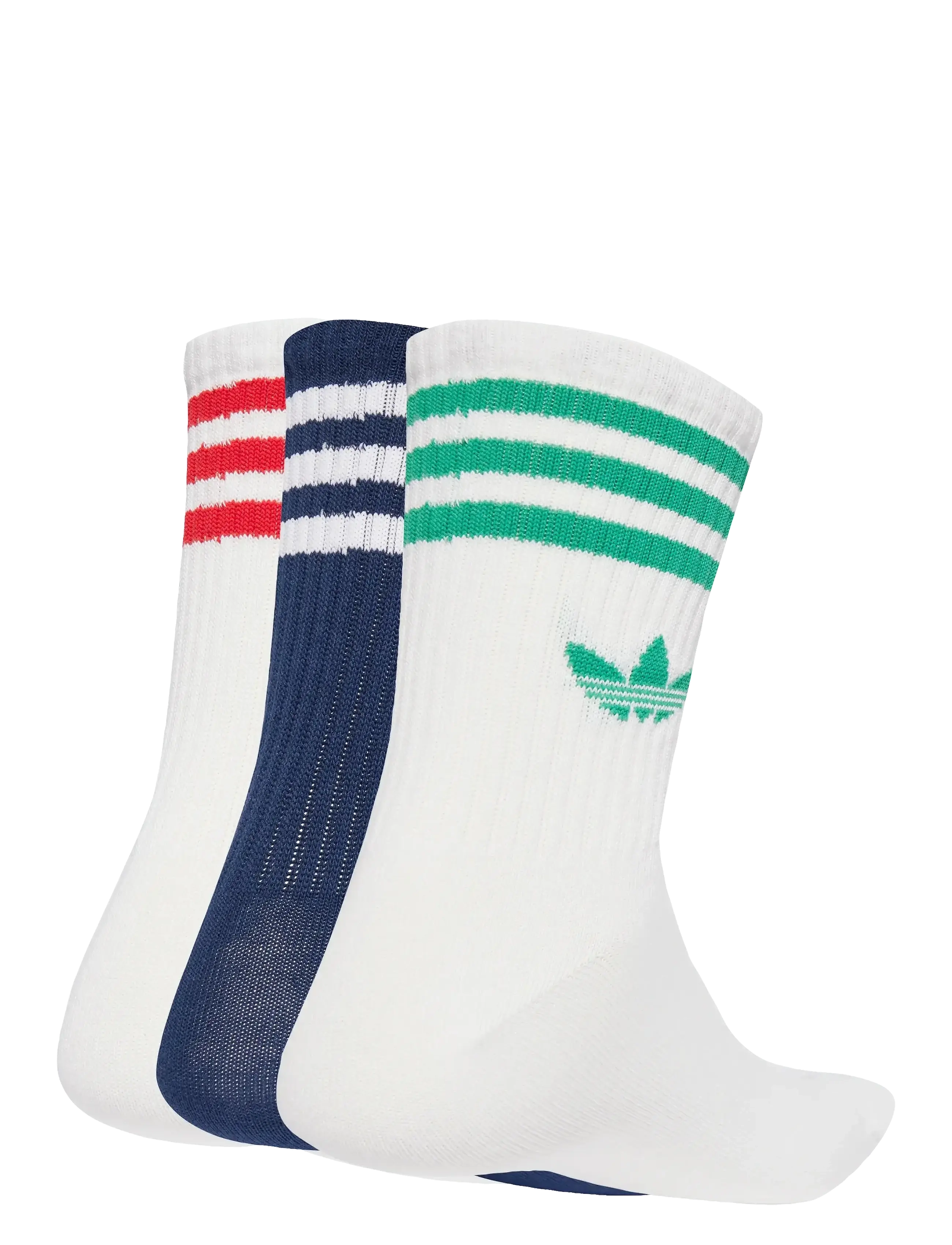 adidas Originals - 3S CREW S 3P - sportstrømper - white/nindig/white - 1